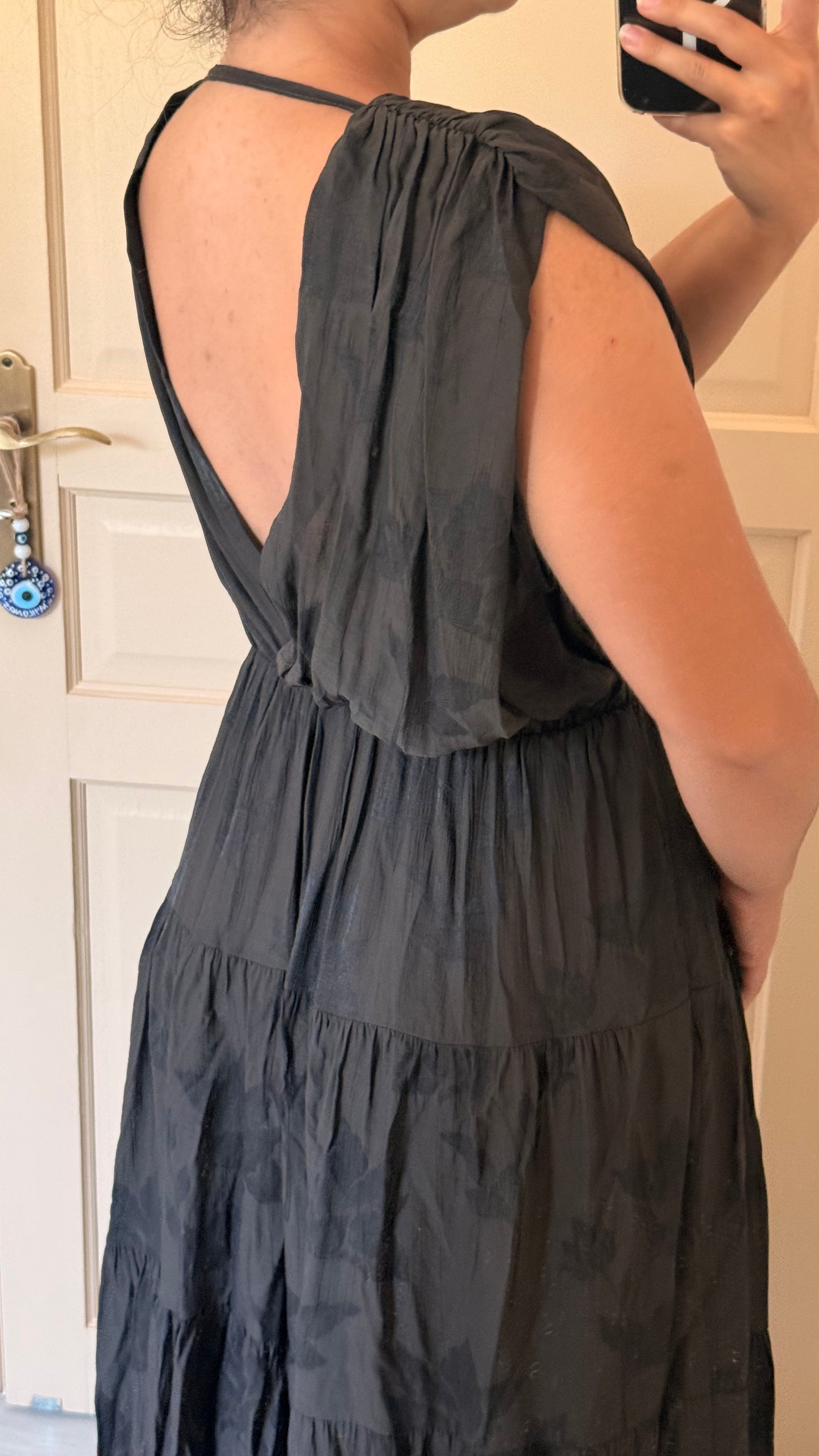 Robe nina gris noir
