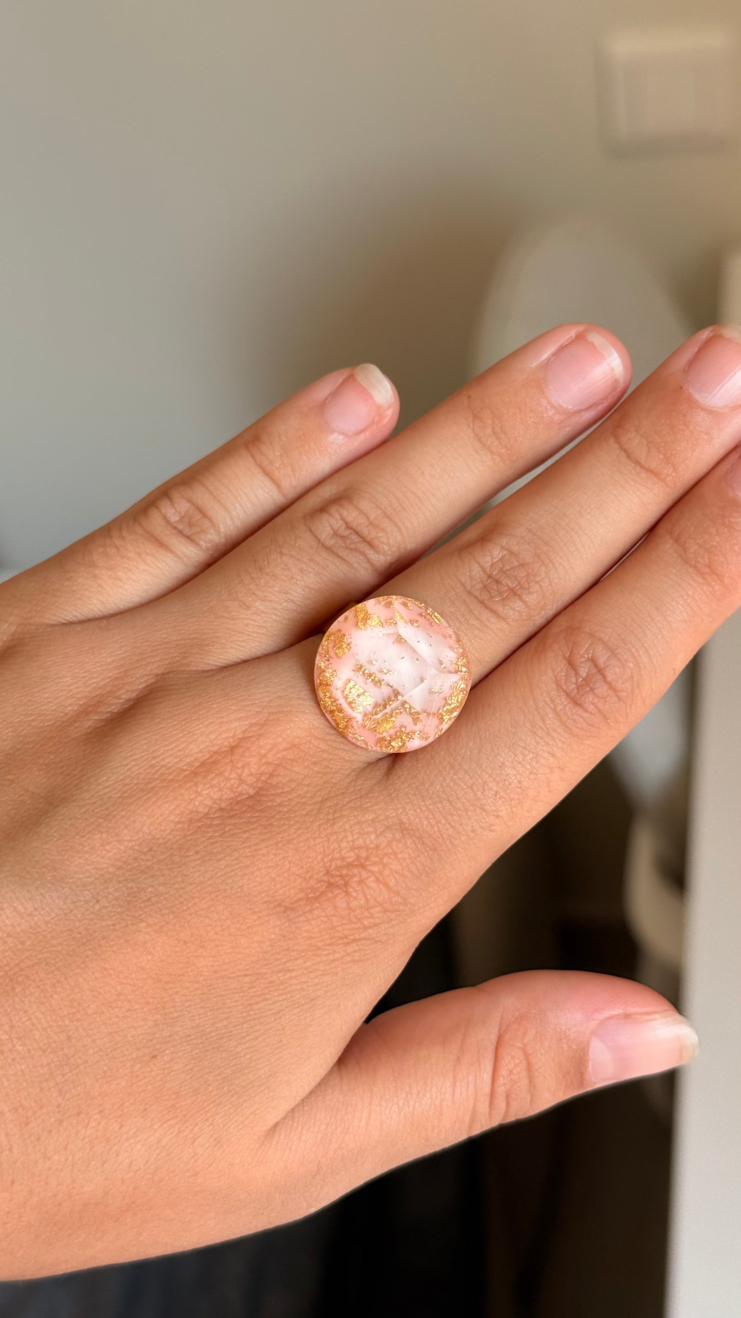 Bague alba rose
