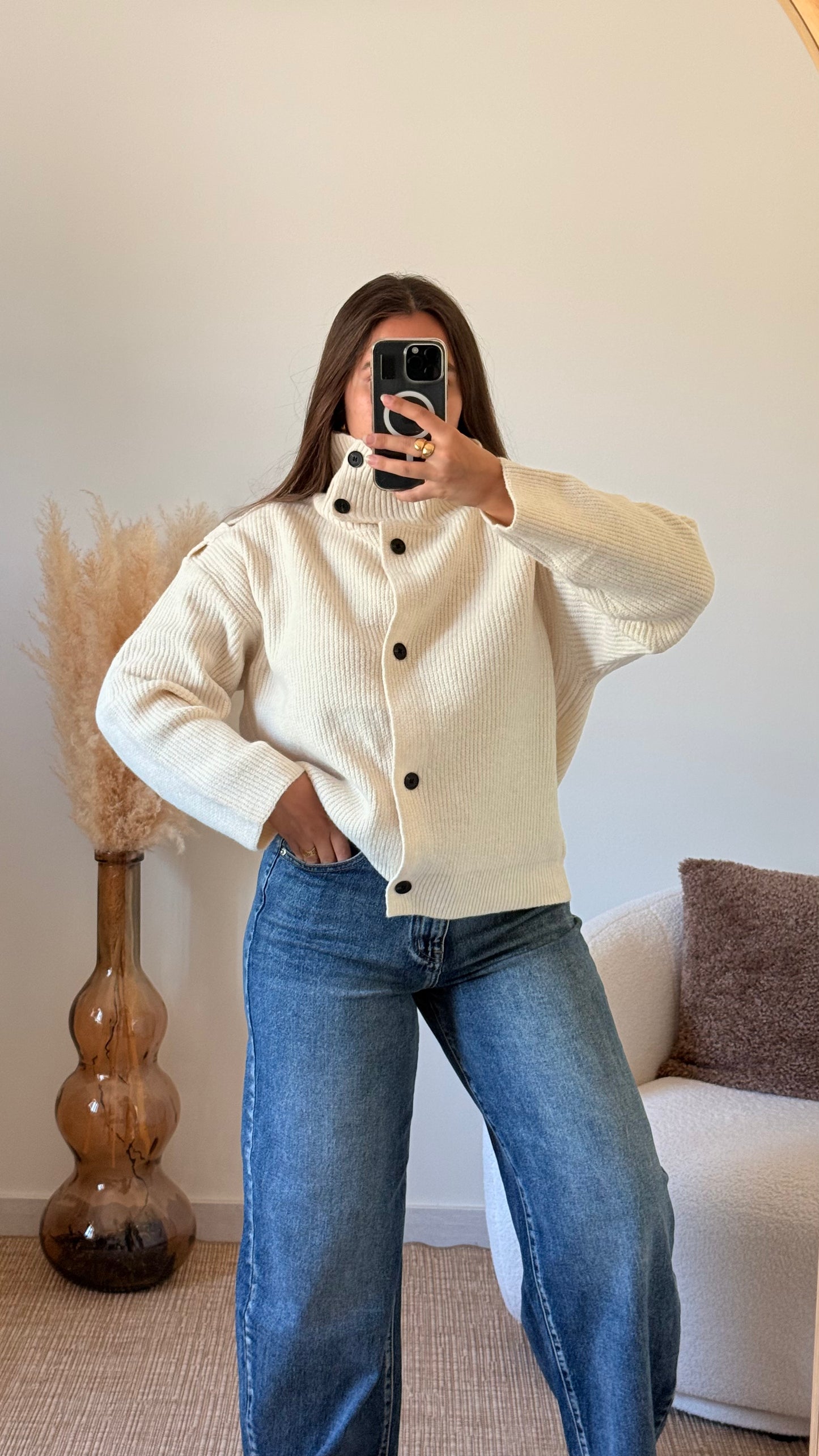 Gilet Alma blanc