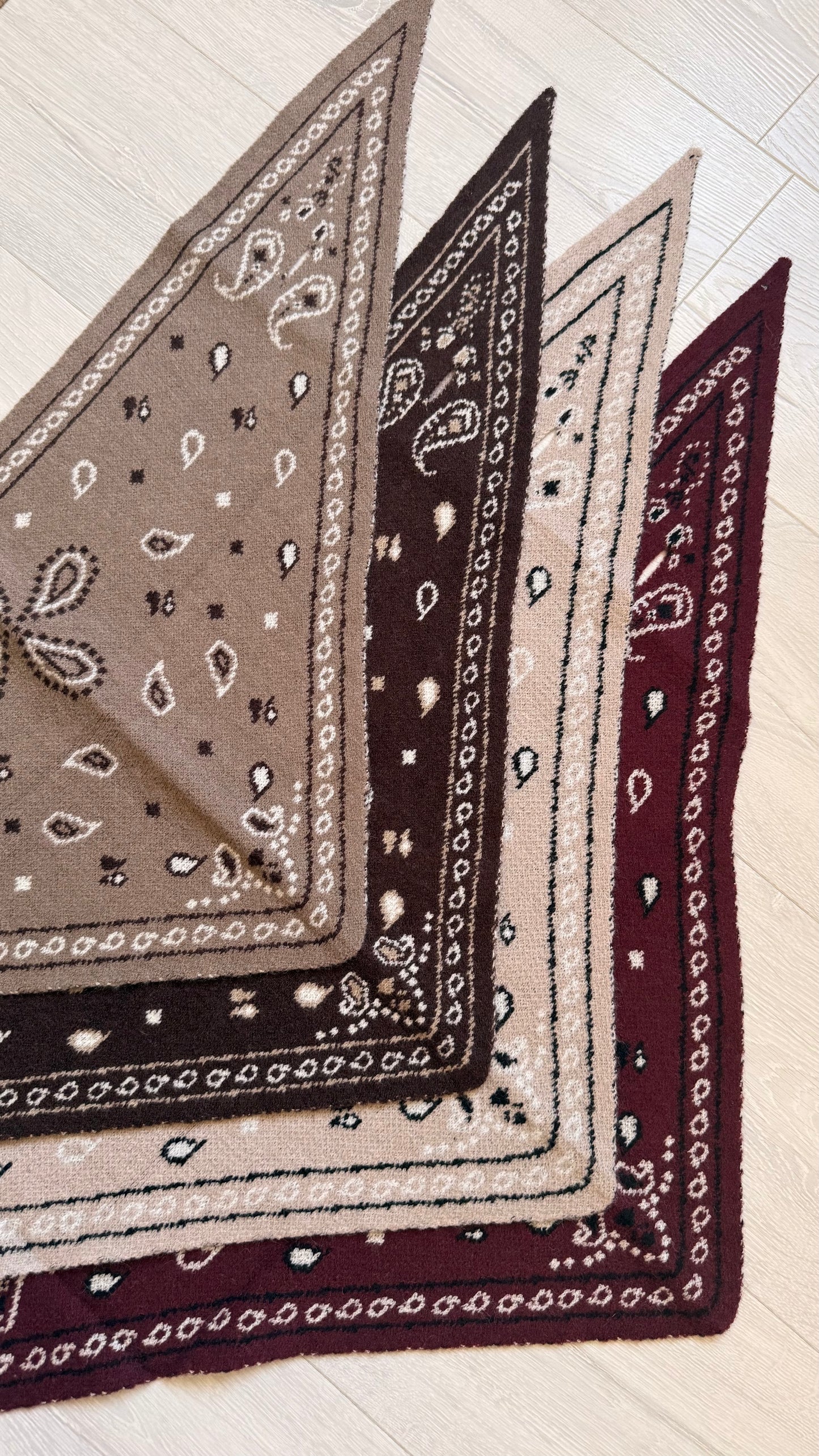 Foulard Nell taupe
