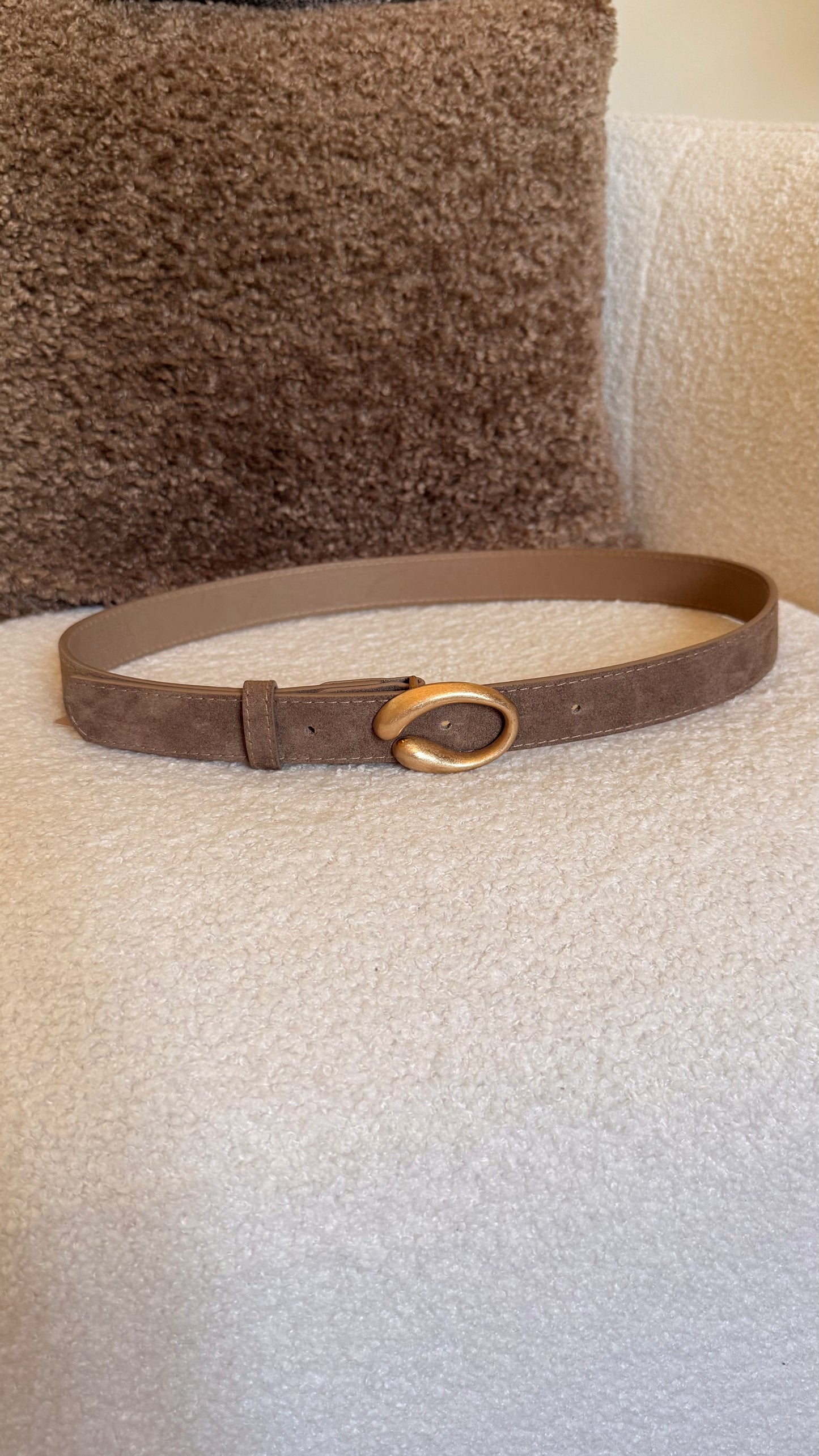 Ceinture Oriane beige