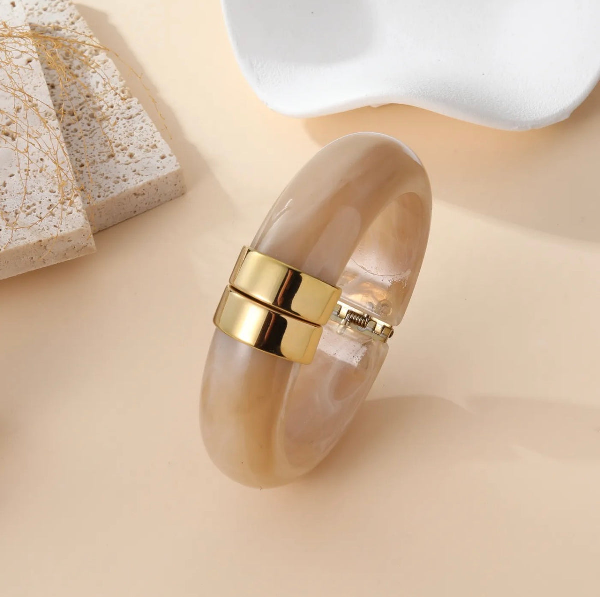 Bracelet Hattie taupe