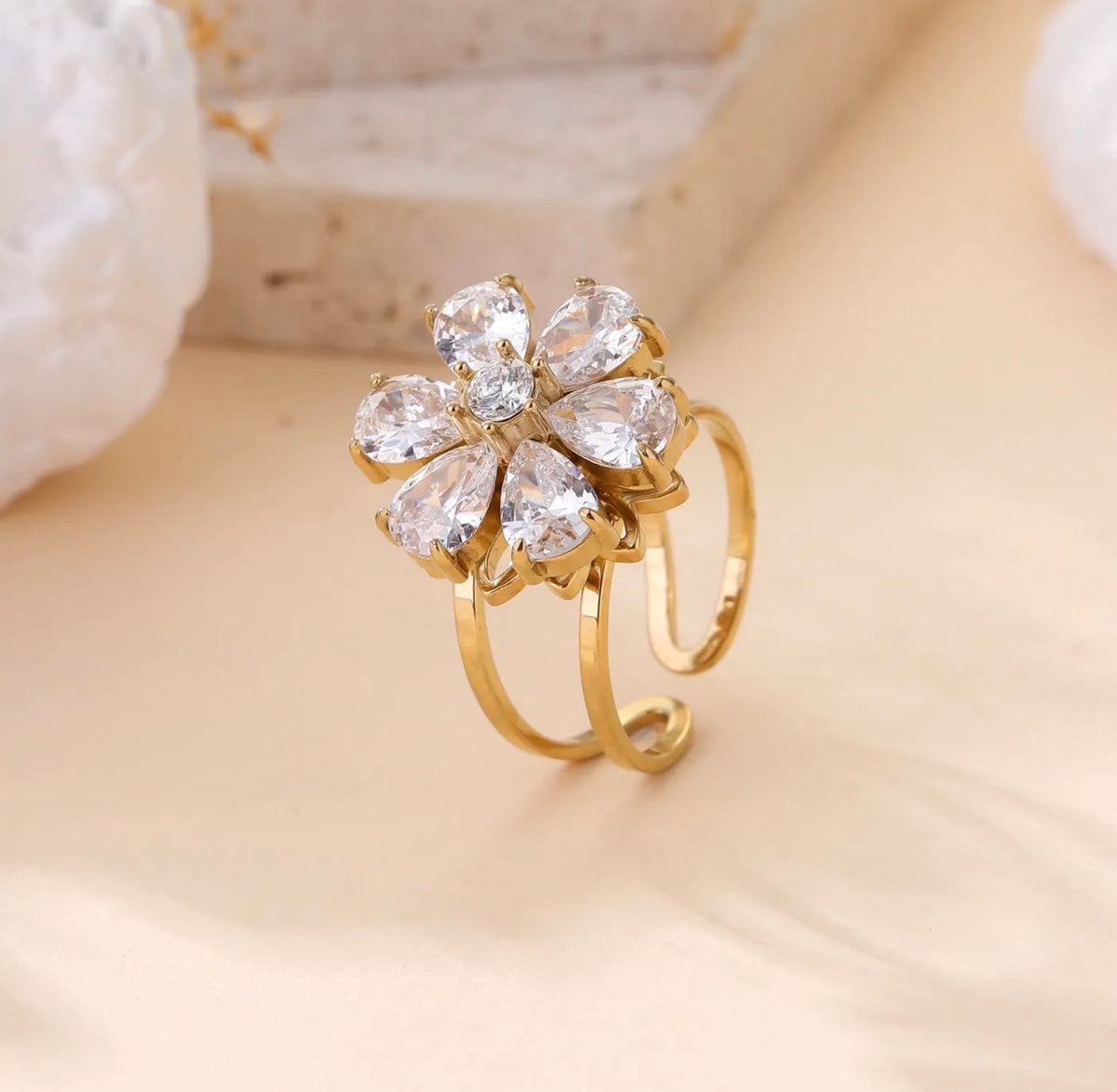 Bague anti-stress Ambre