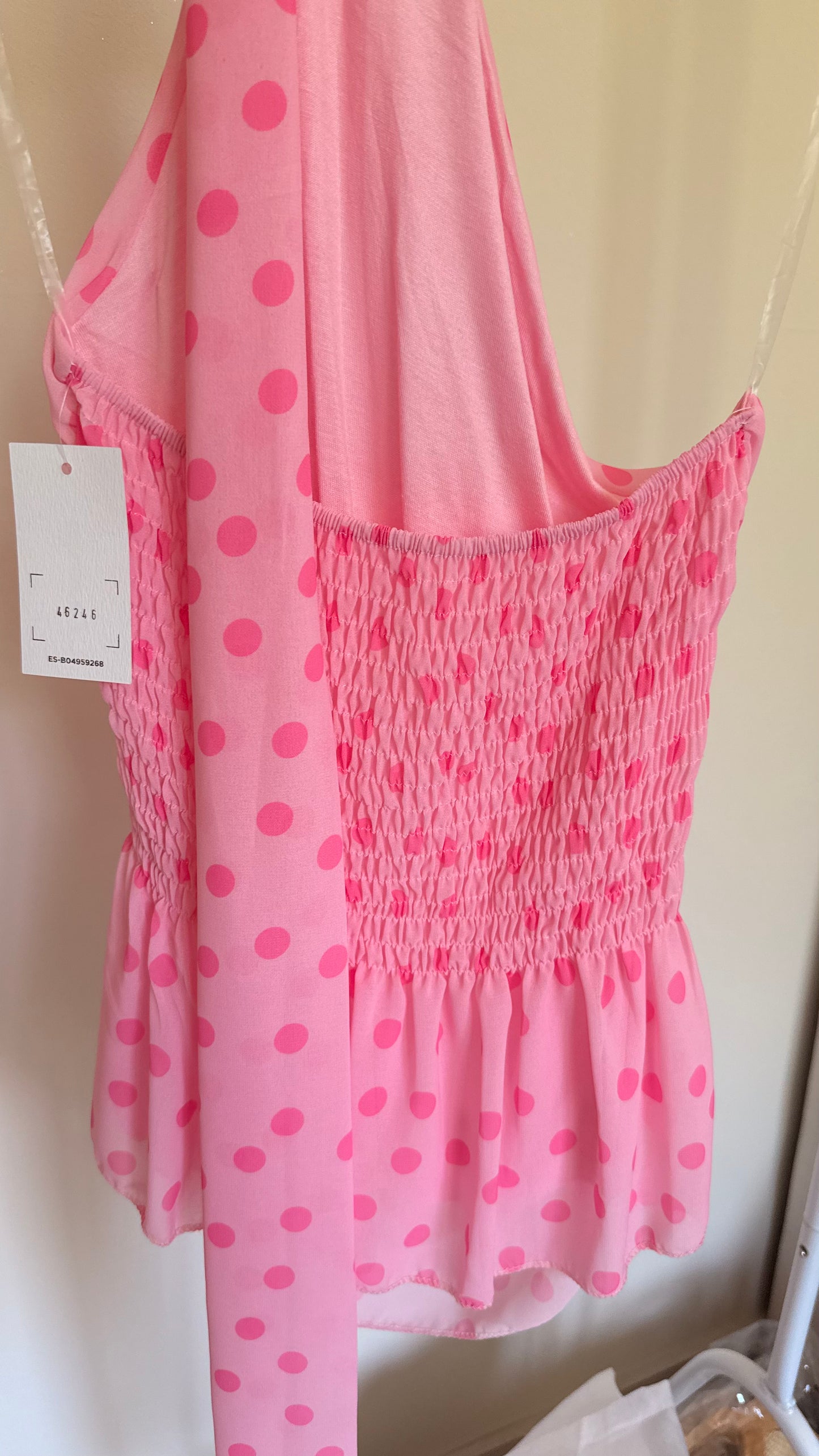 Top pois rose