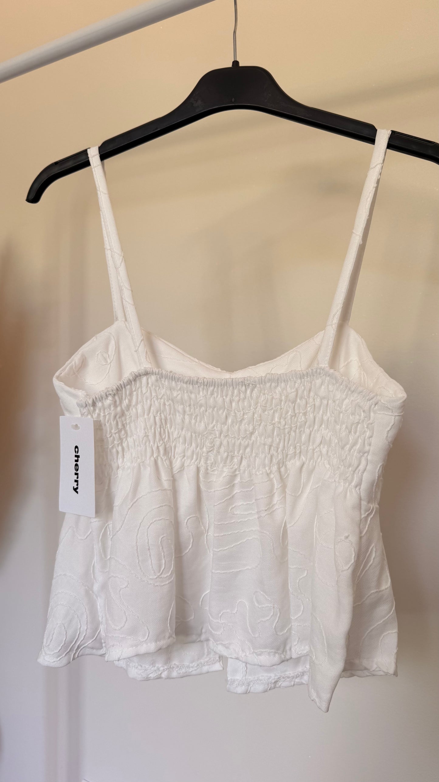 Top Auréa blanc