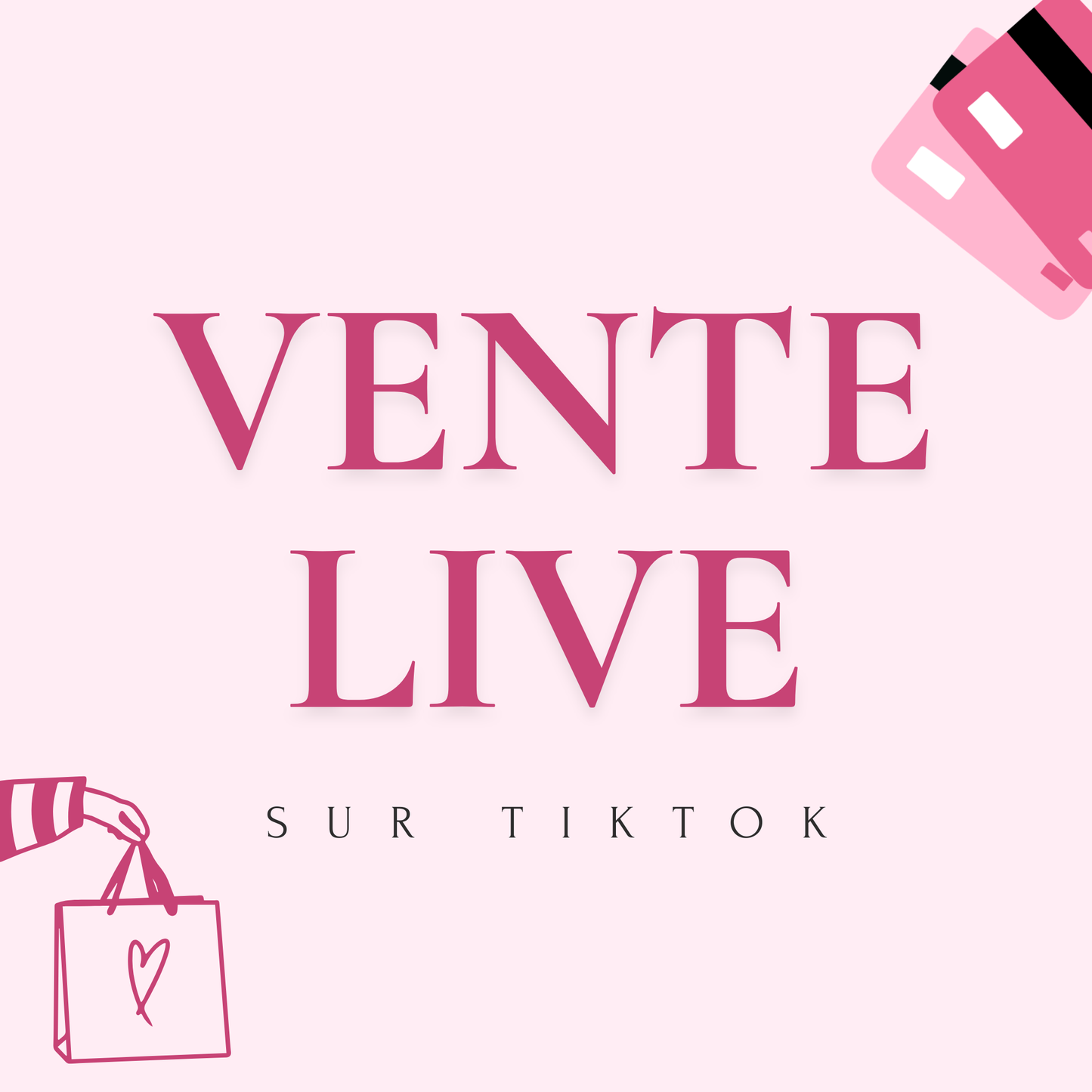Acompte live - vente live