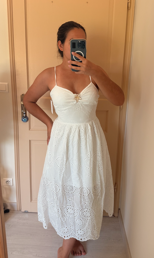 Robe capri dentelle