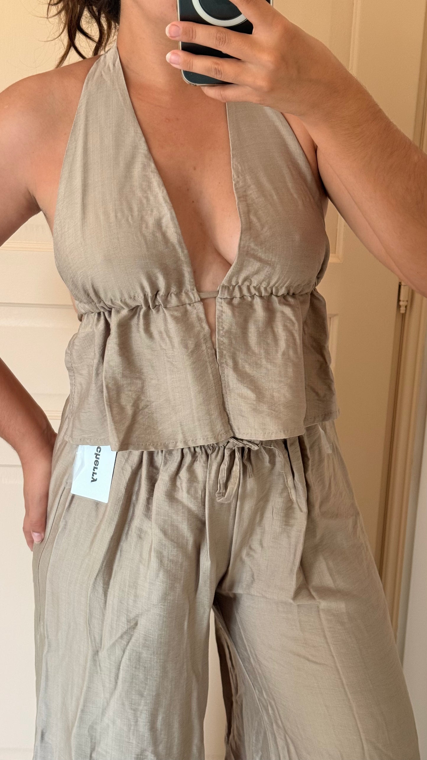 Ensemble 2 pièces beige