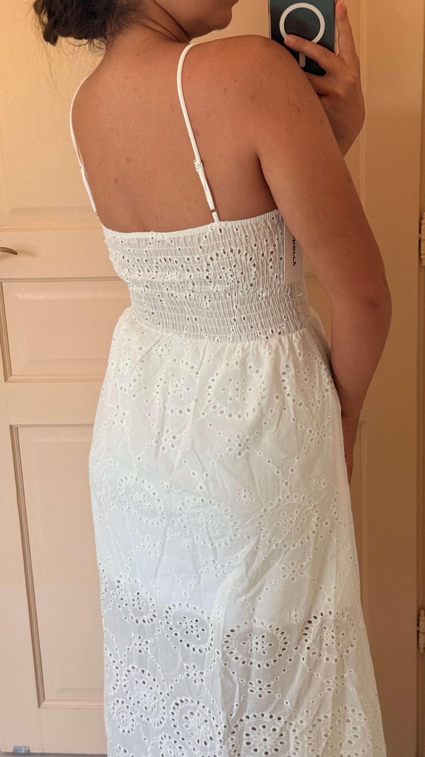 Robe capri dentelle