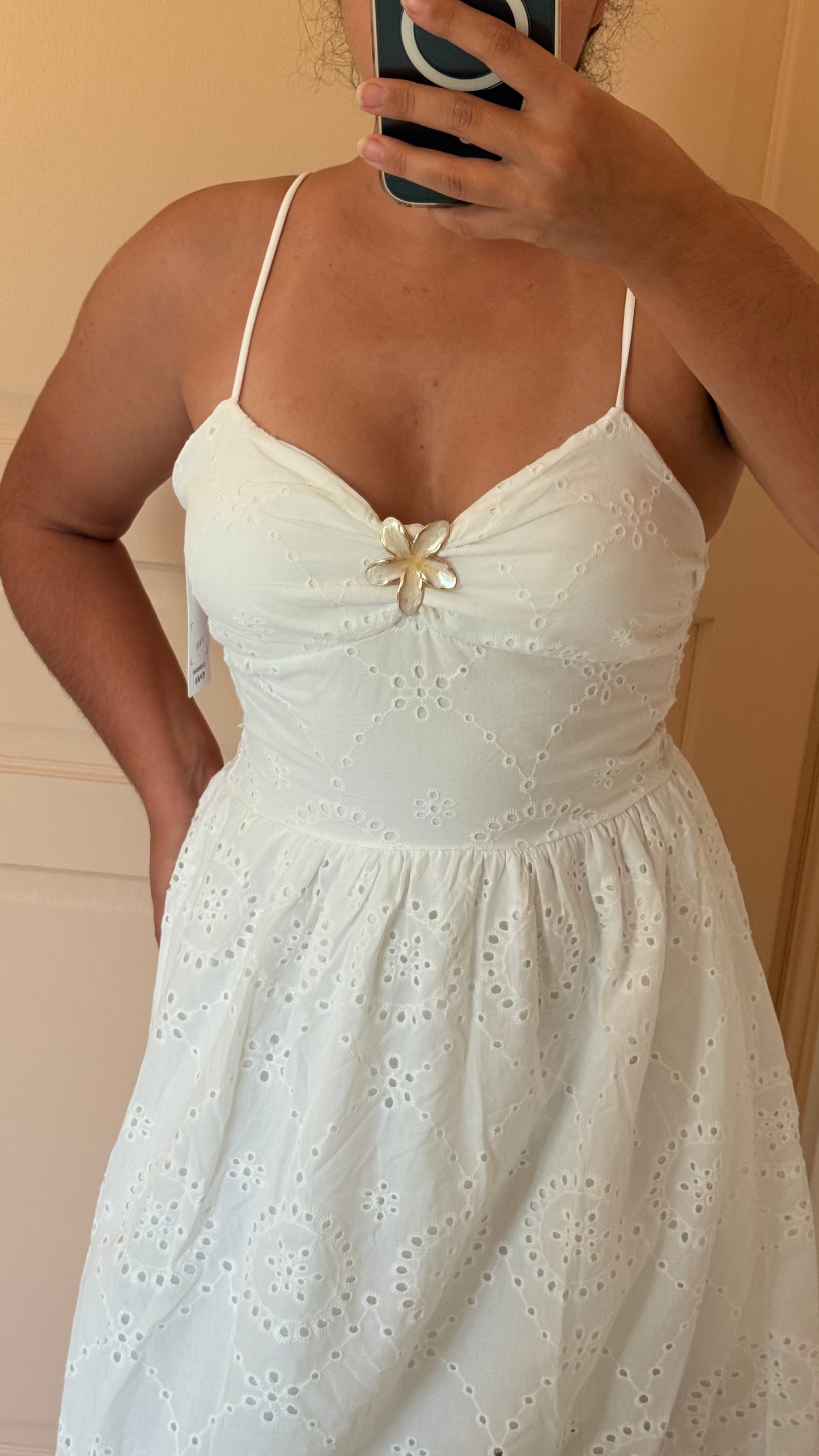 Robe capri dentelle