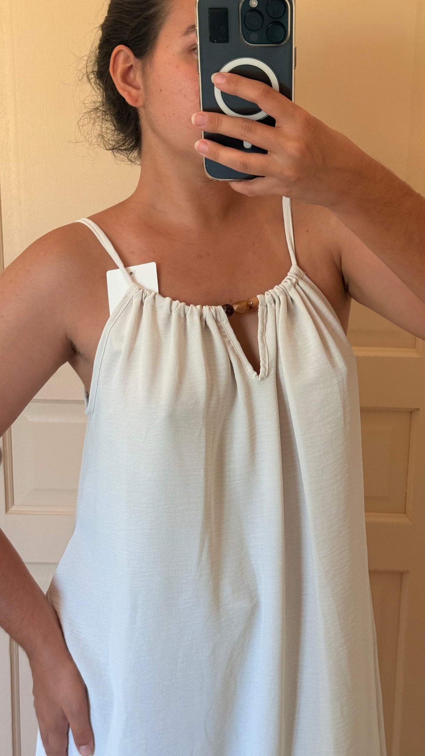 Robe Léane beige