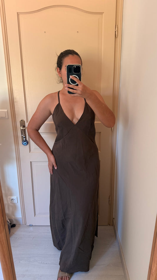 Robe Pierra marron