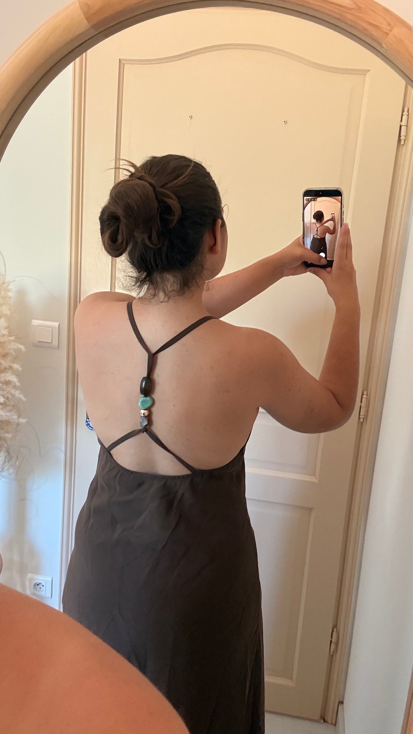 Robe Pierra marron