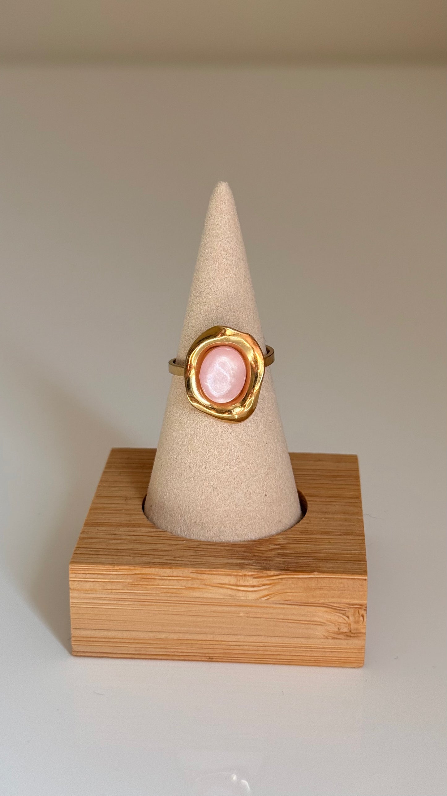Bague Céleste rose