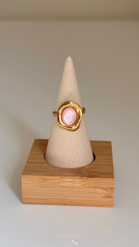 Bague Céleste rose