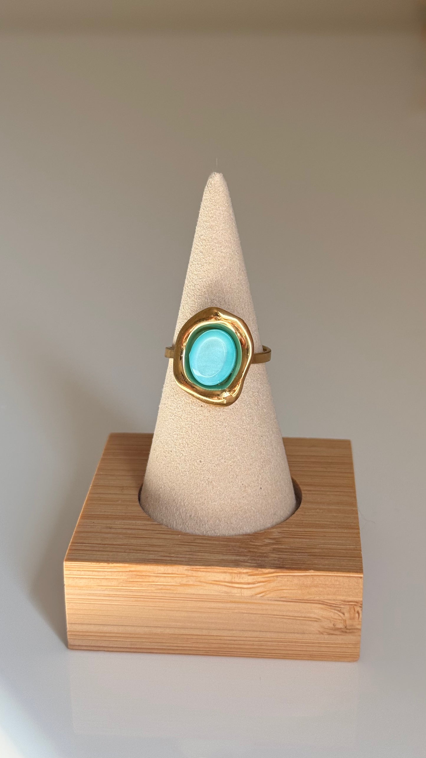 Bague Céleste bleu