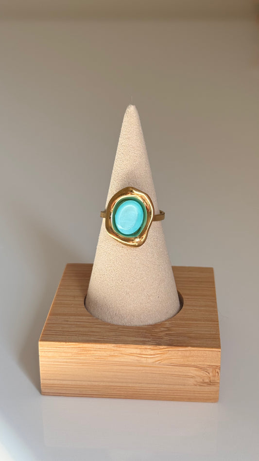 Bague Céleste bleu
