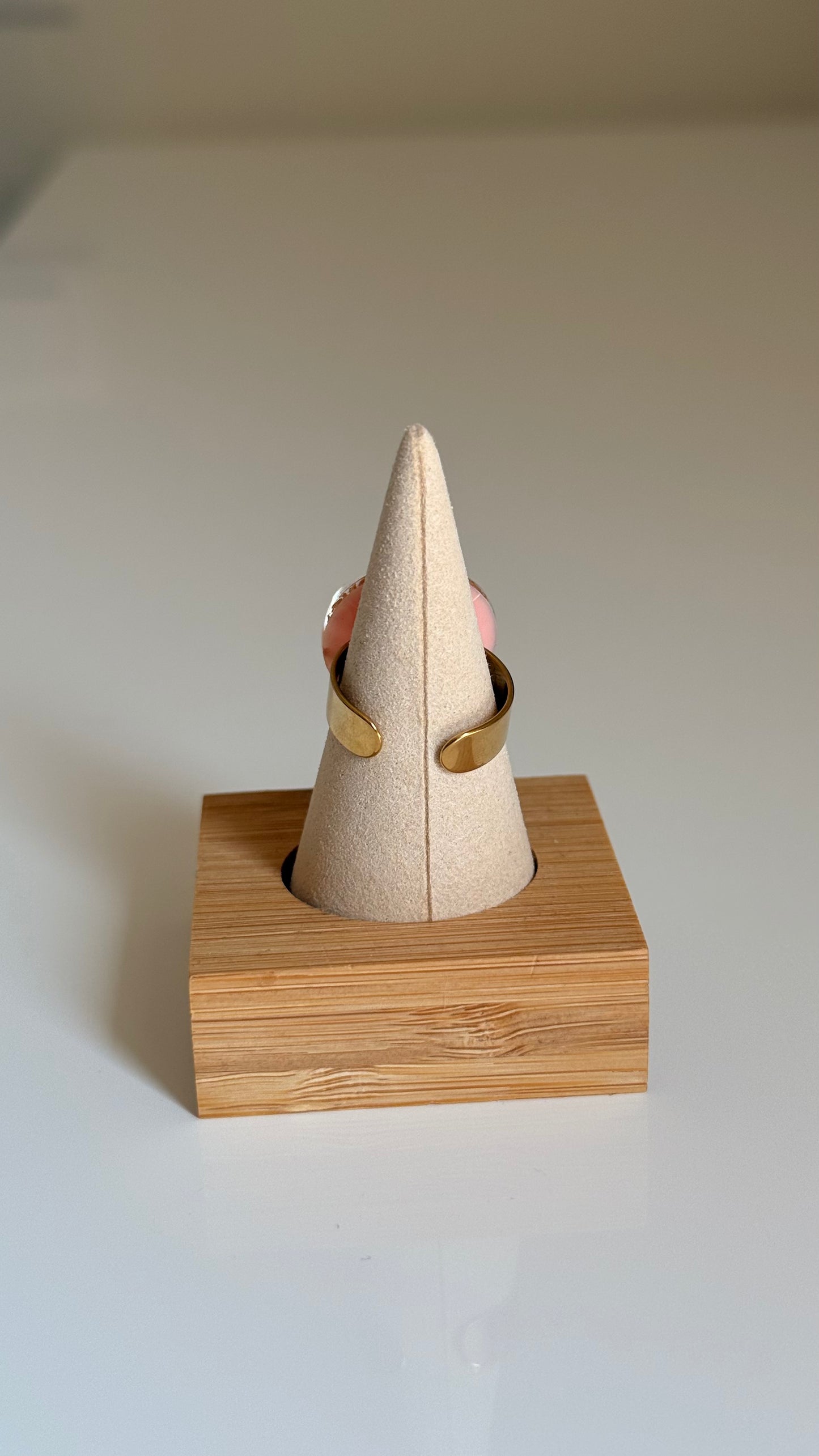 Bague alba rose