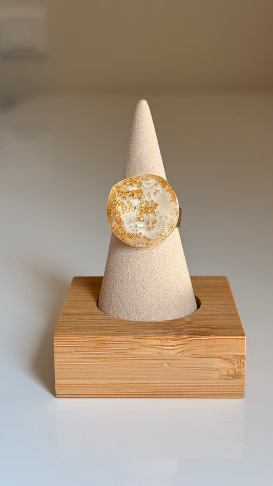 Bague alba blanche