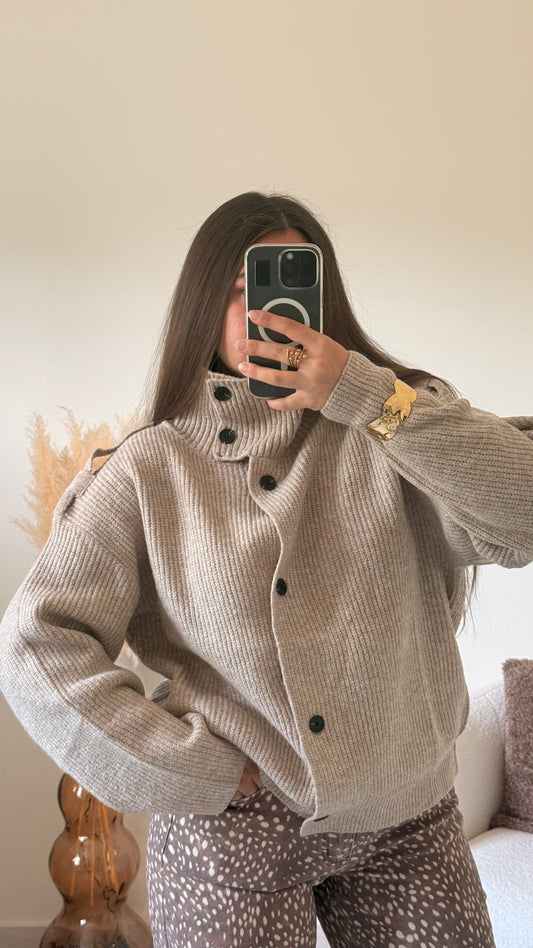 Gilet Alma beige