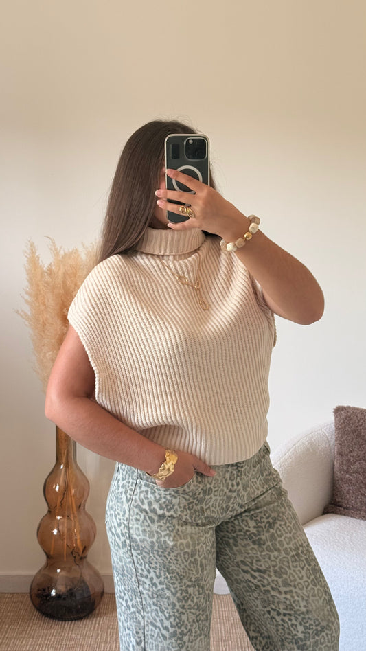 Pull Mona beige