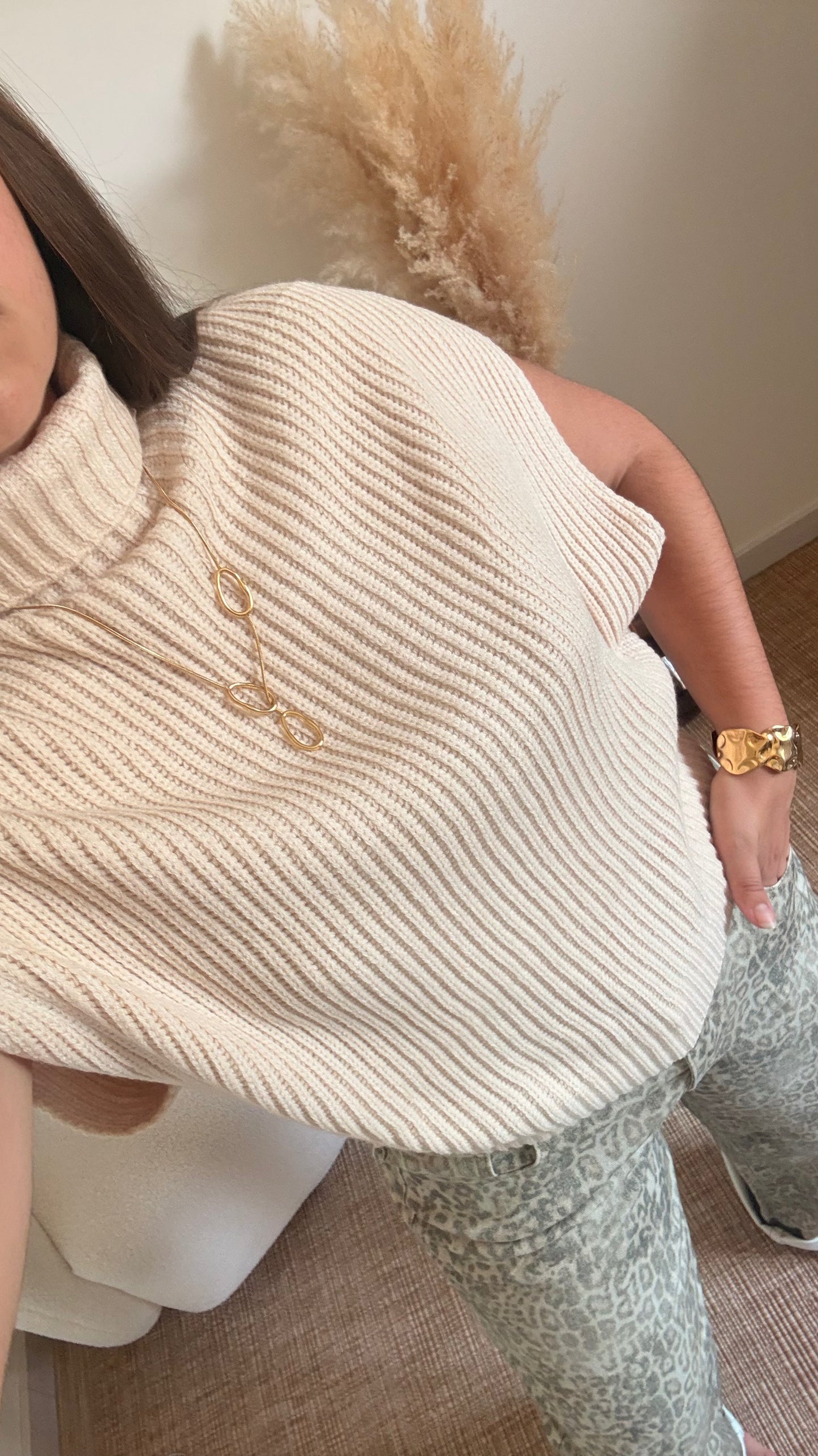 Pull Mona beige