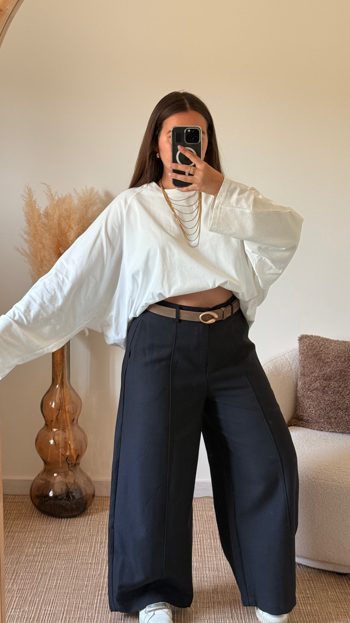 Top Alix blanc