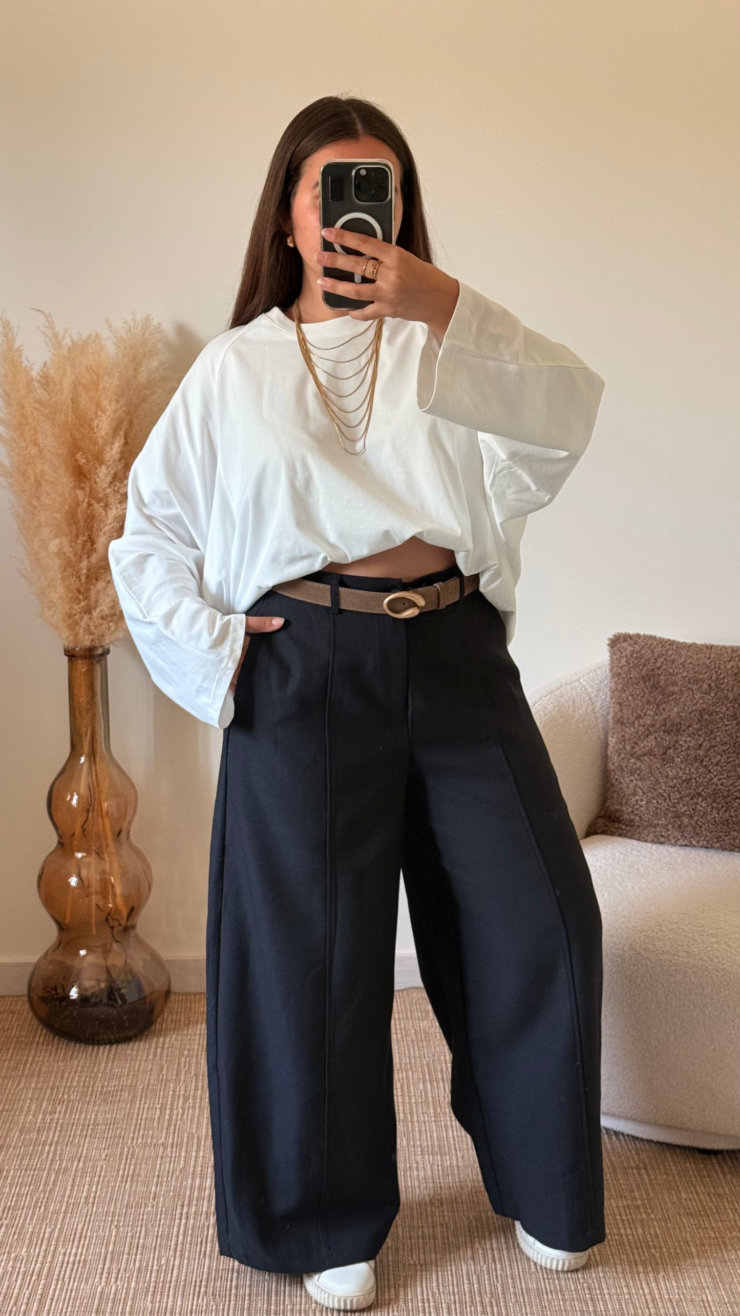 Top Alix blanc