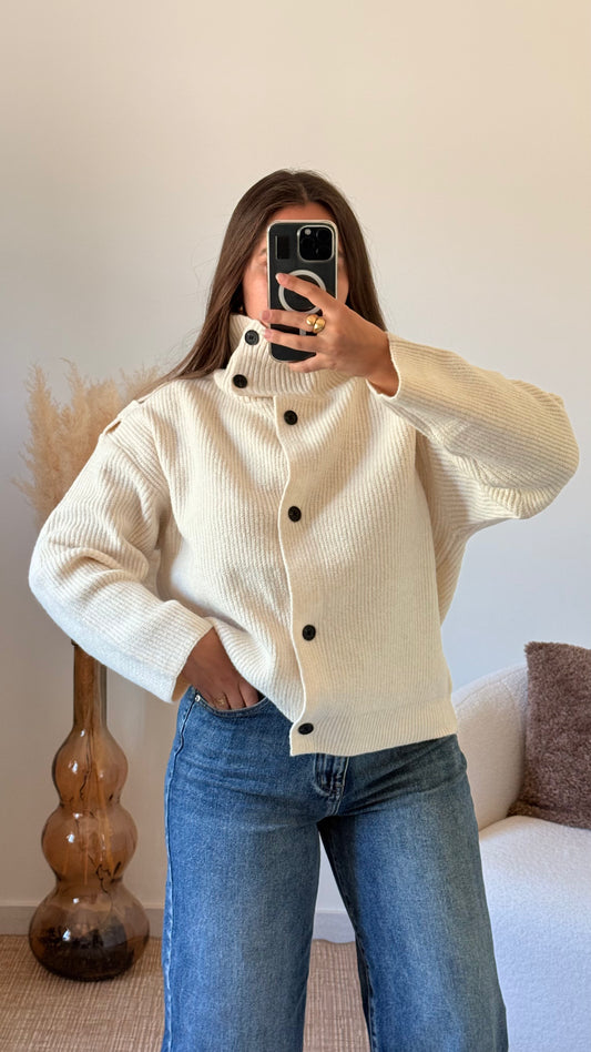 Gilet Alma blanc