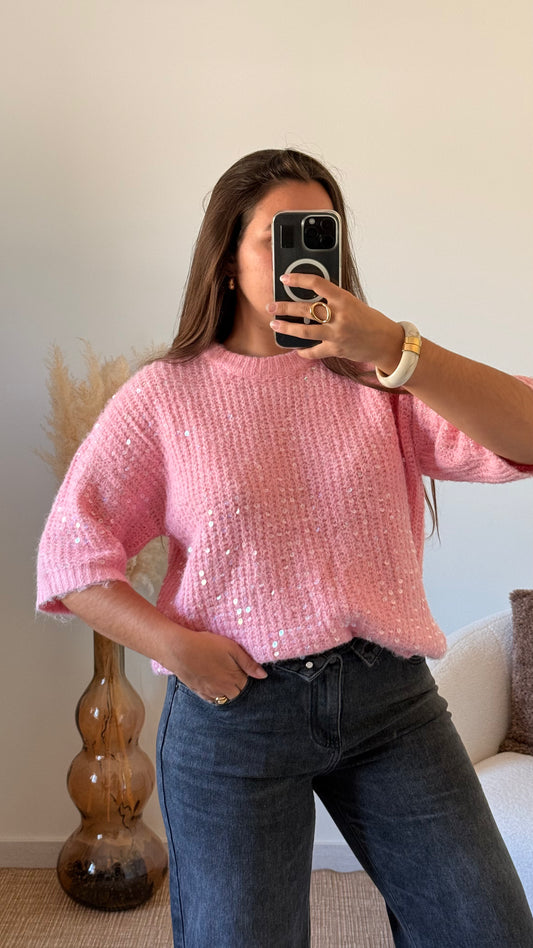Pull Stella rose