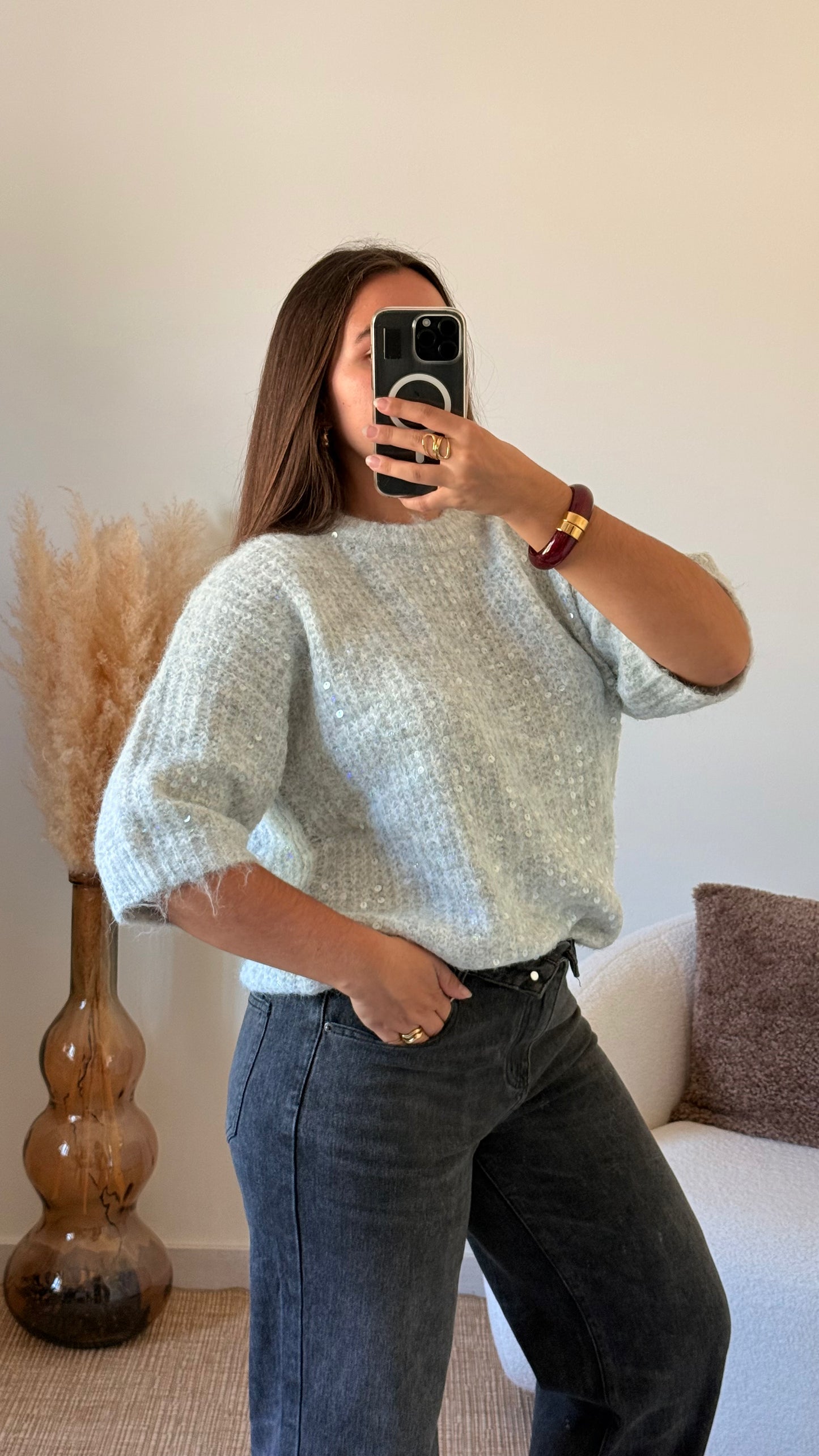Pull Stella gris