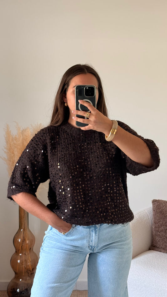 Pull Stella chocolat
