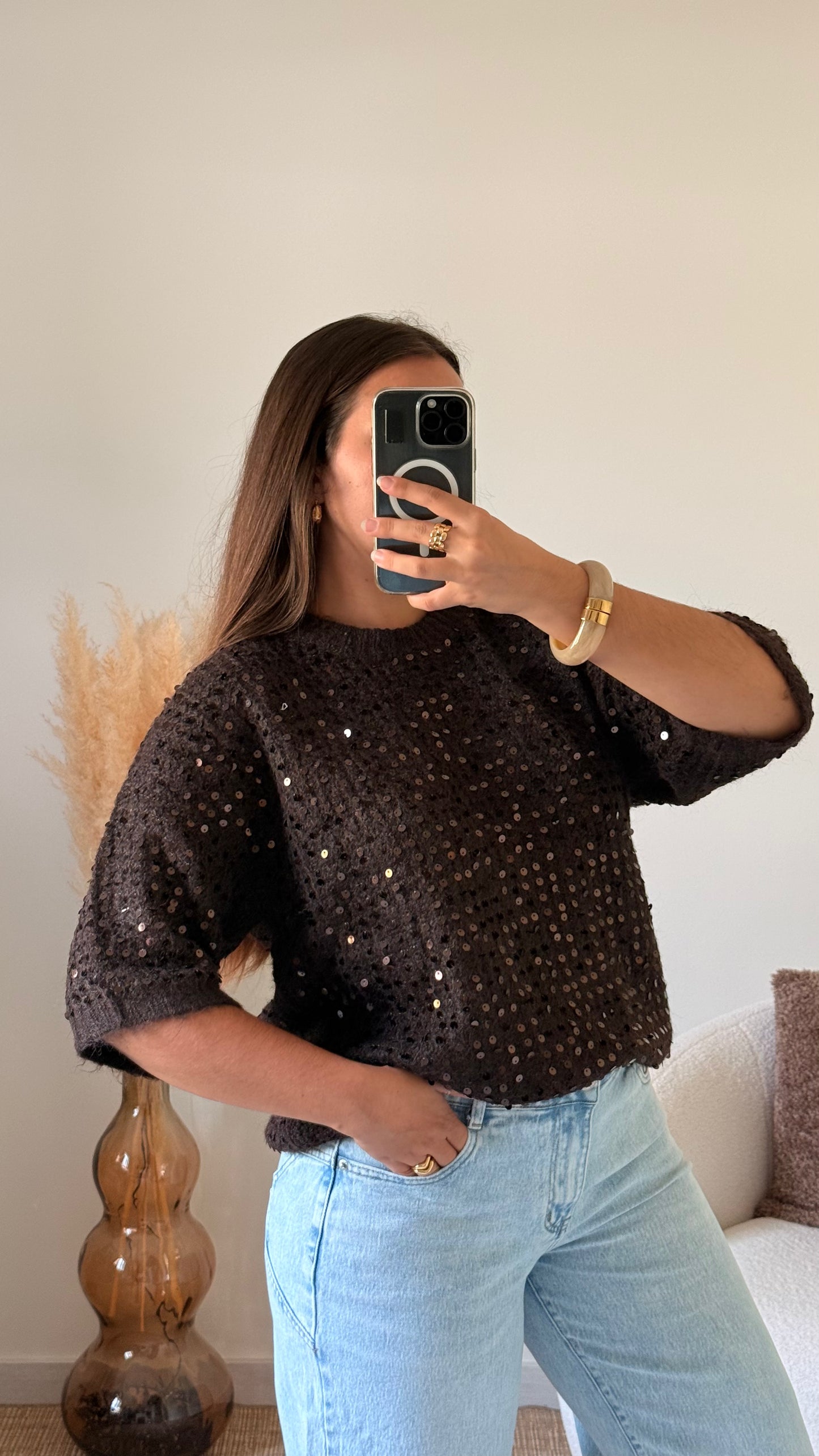 Pull Stella chocolat