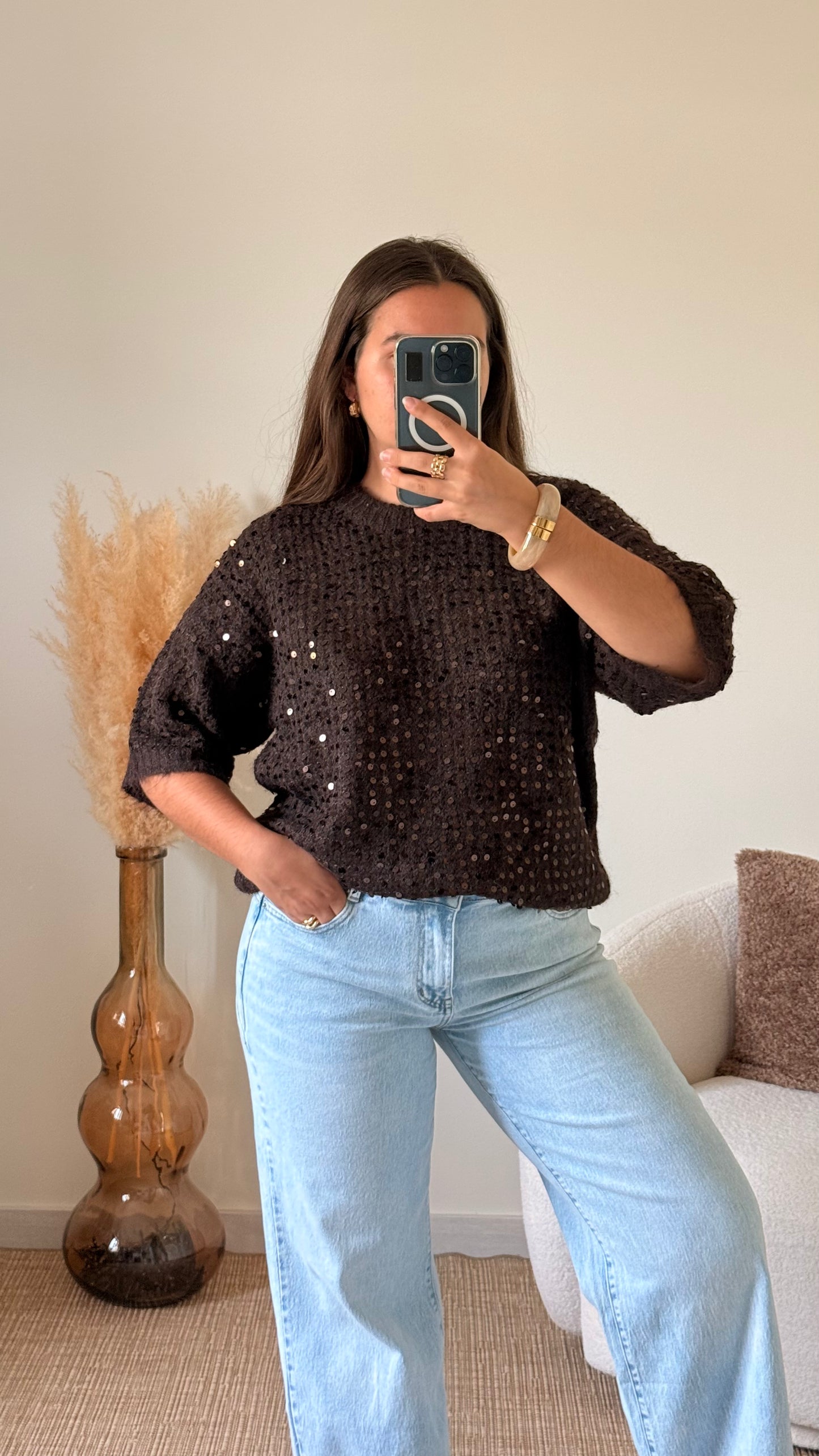 Pull Stella chocolat