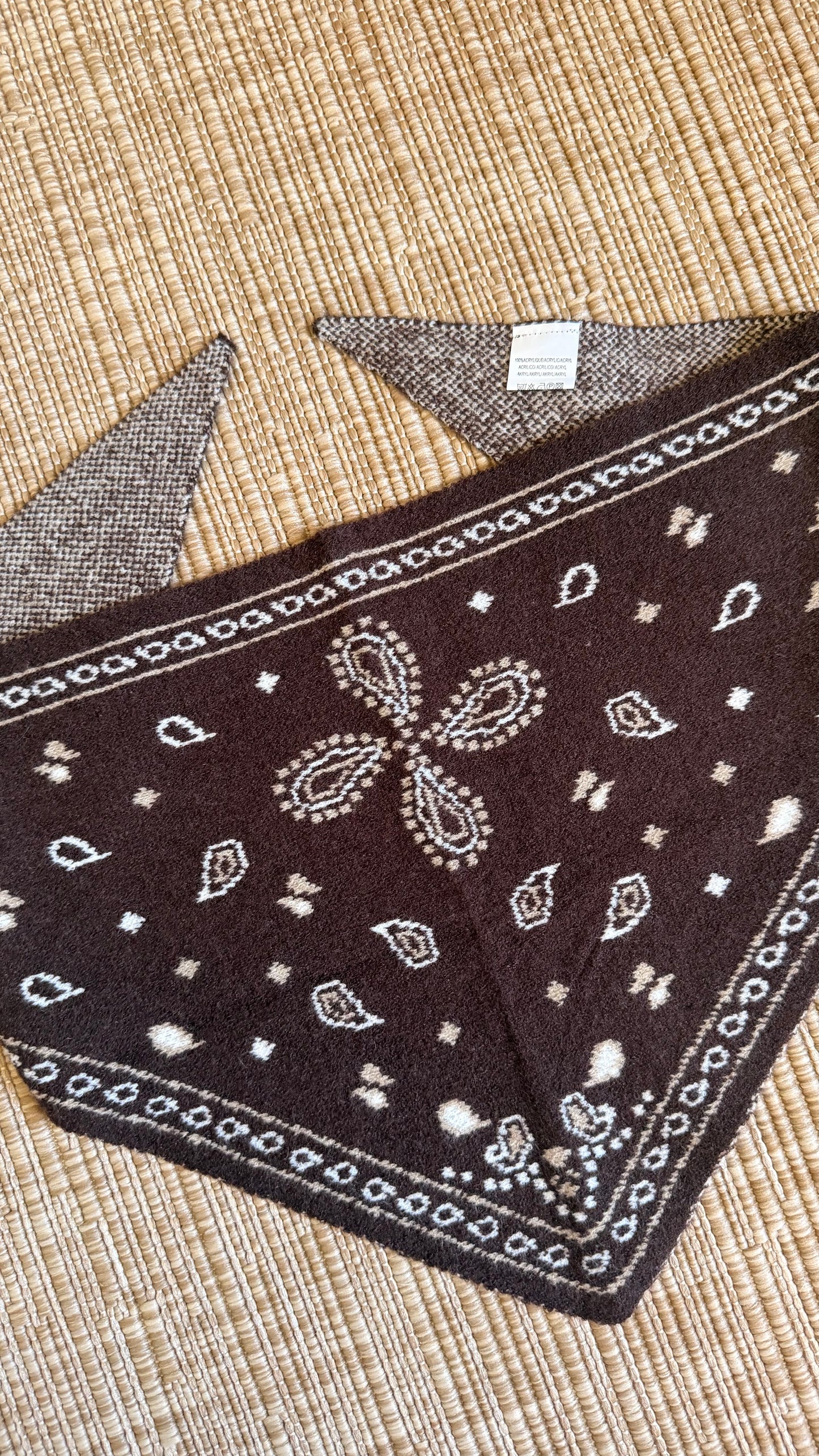 Foulard Nell chocolat