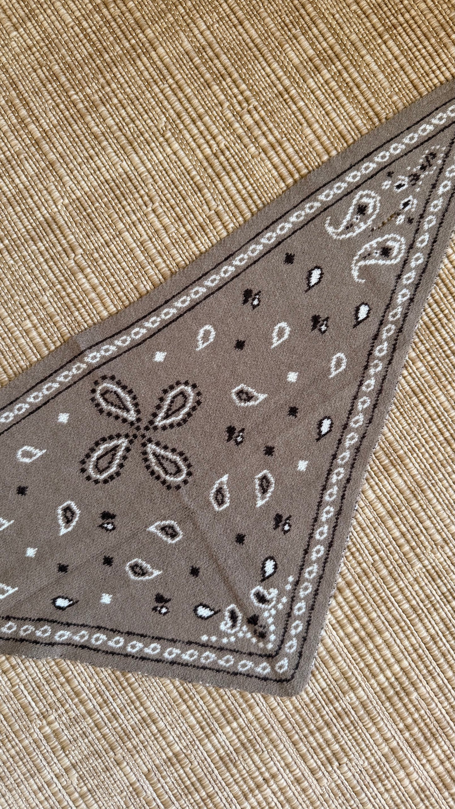 Foulard Nell taupe
