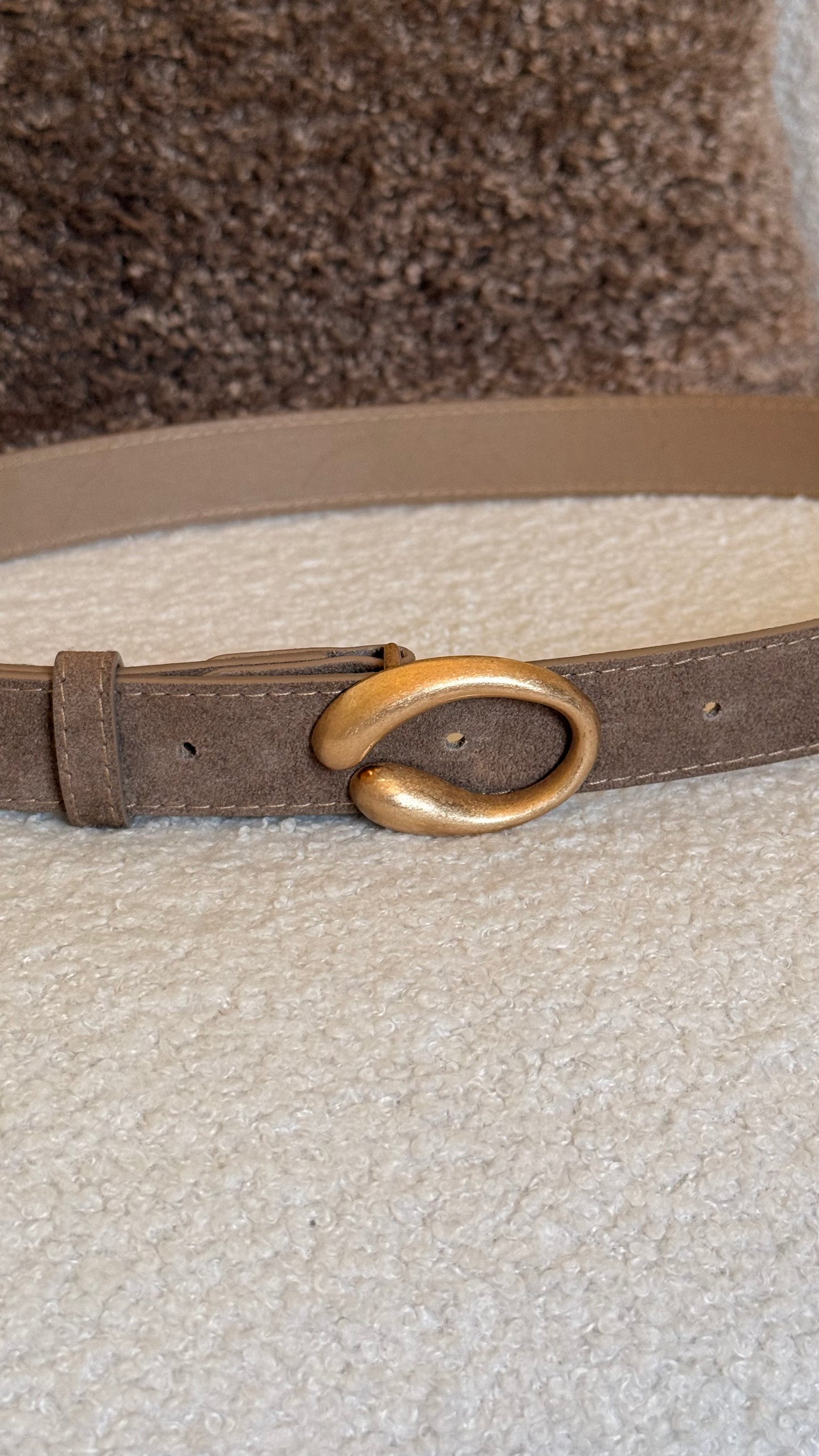 Ceinture Oriane beige