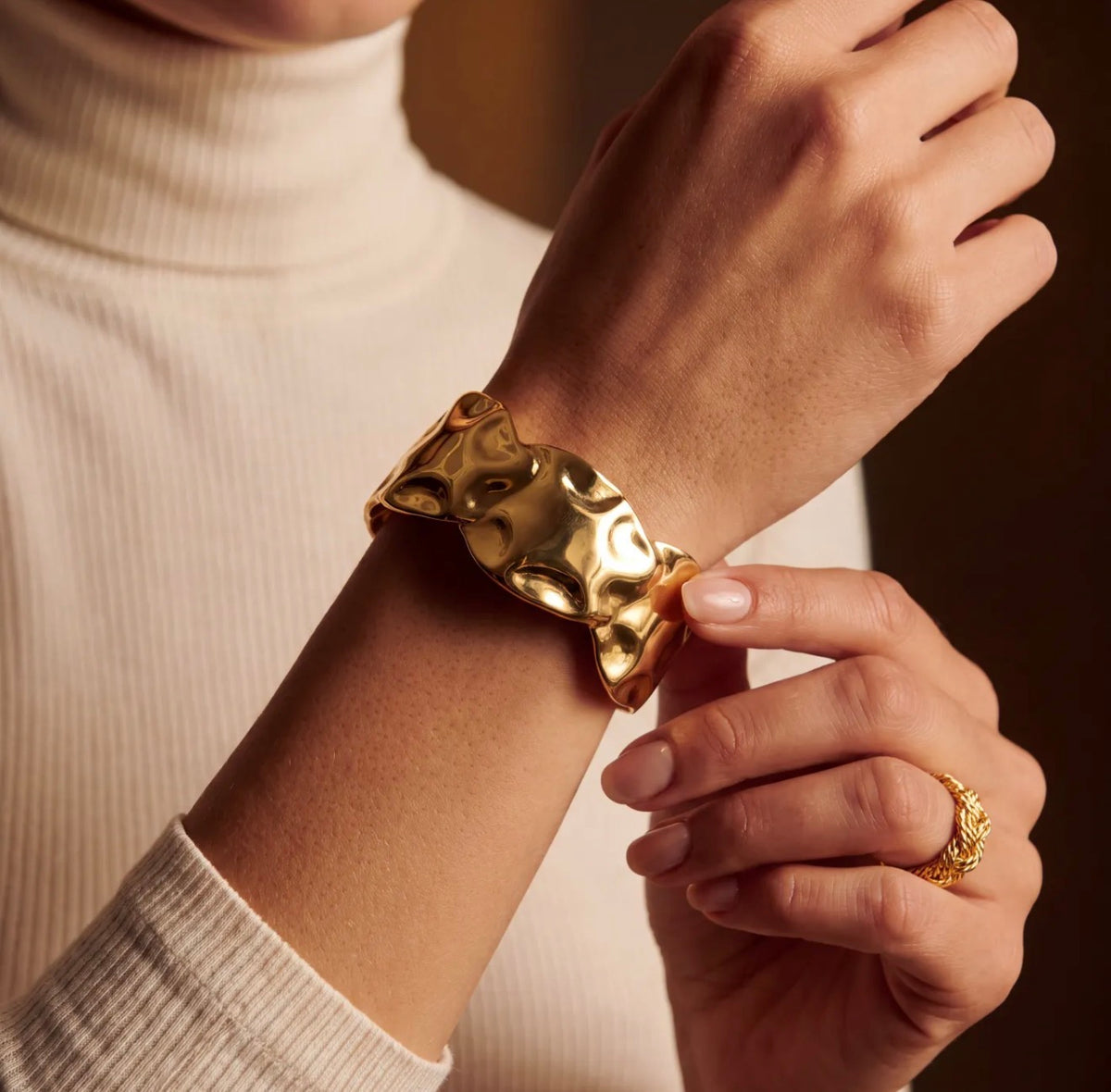 Bracelet jonc Anna