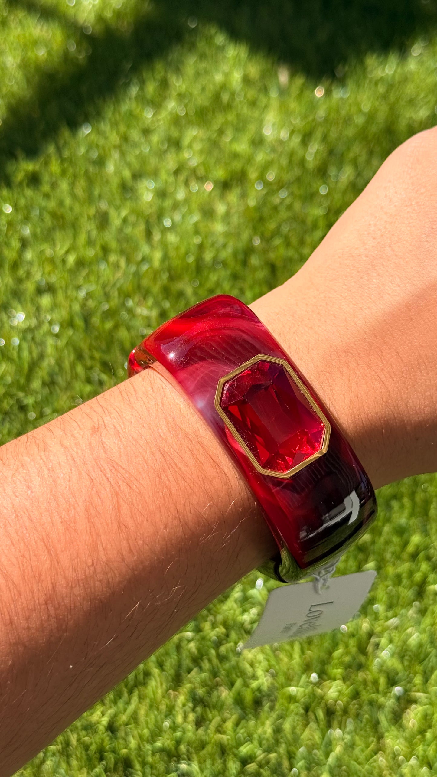 Bracelet Louanne bordeaux