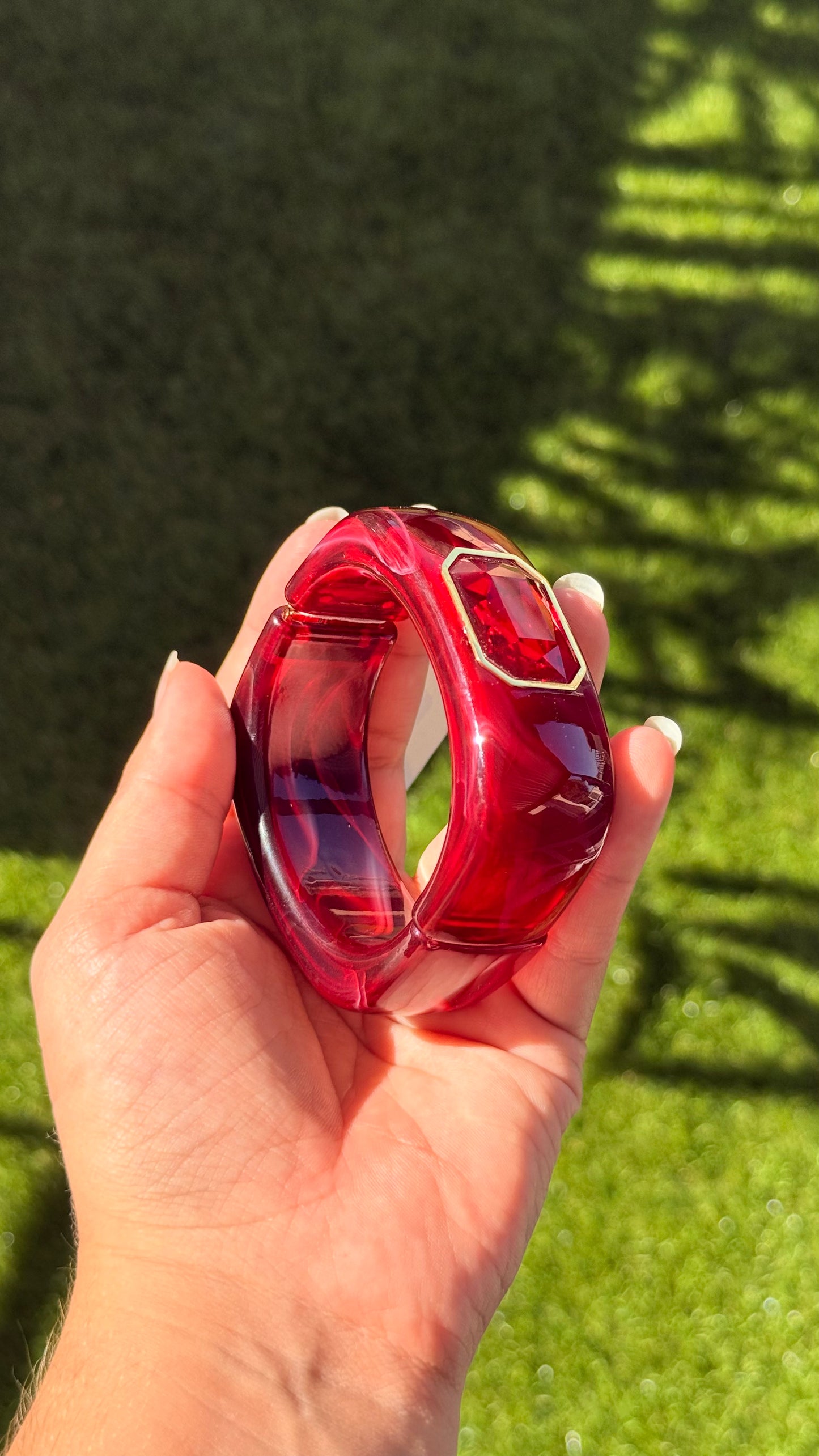 Bracelet Louanne bordeaux