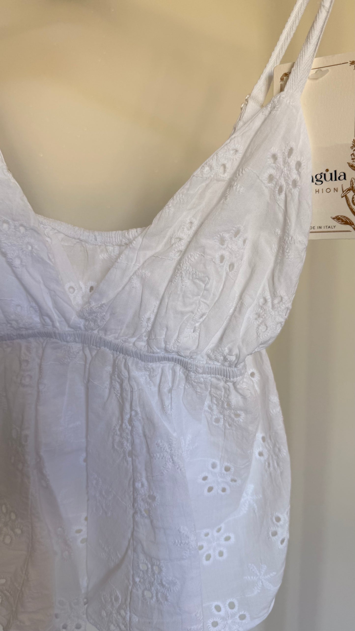 Top Flora blanc