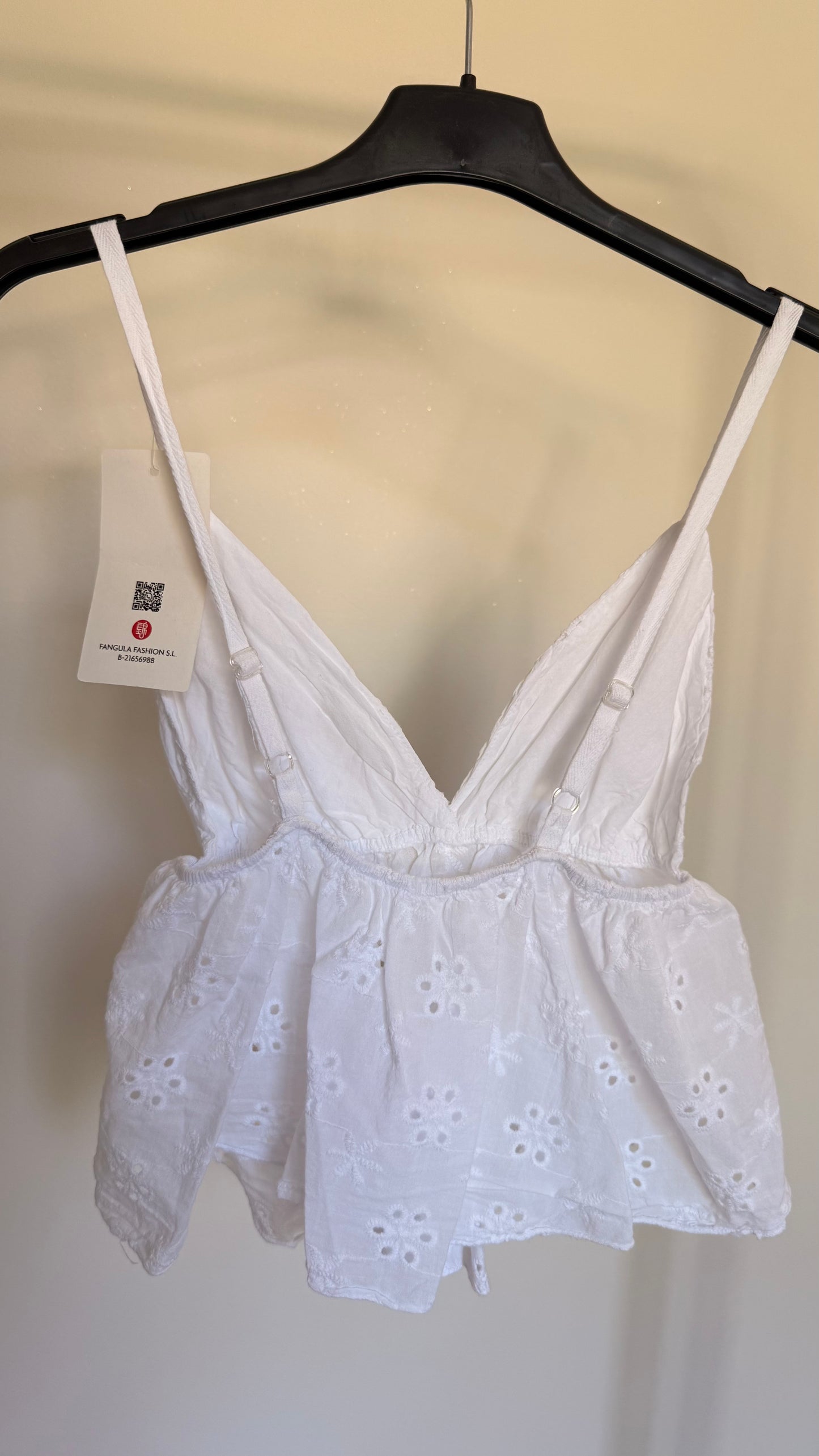 Top Flora blanc