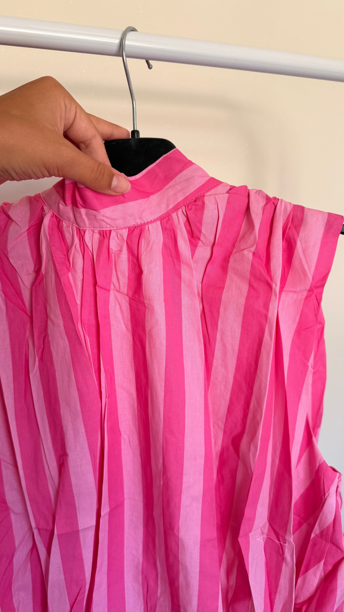 Blouse rayé dos nu