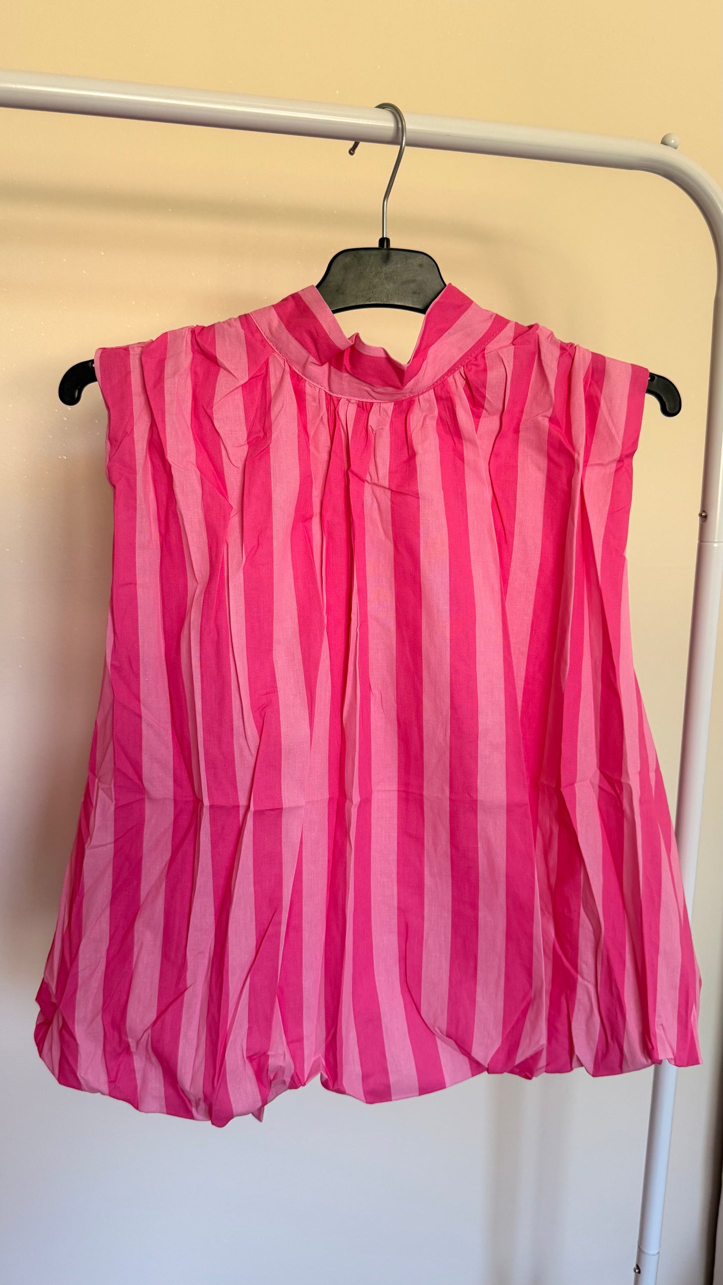 Blouse rayé dos nu