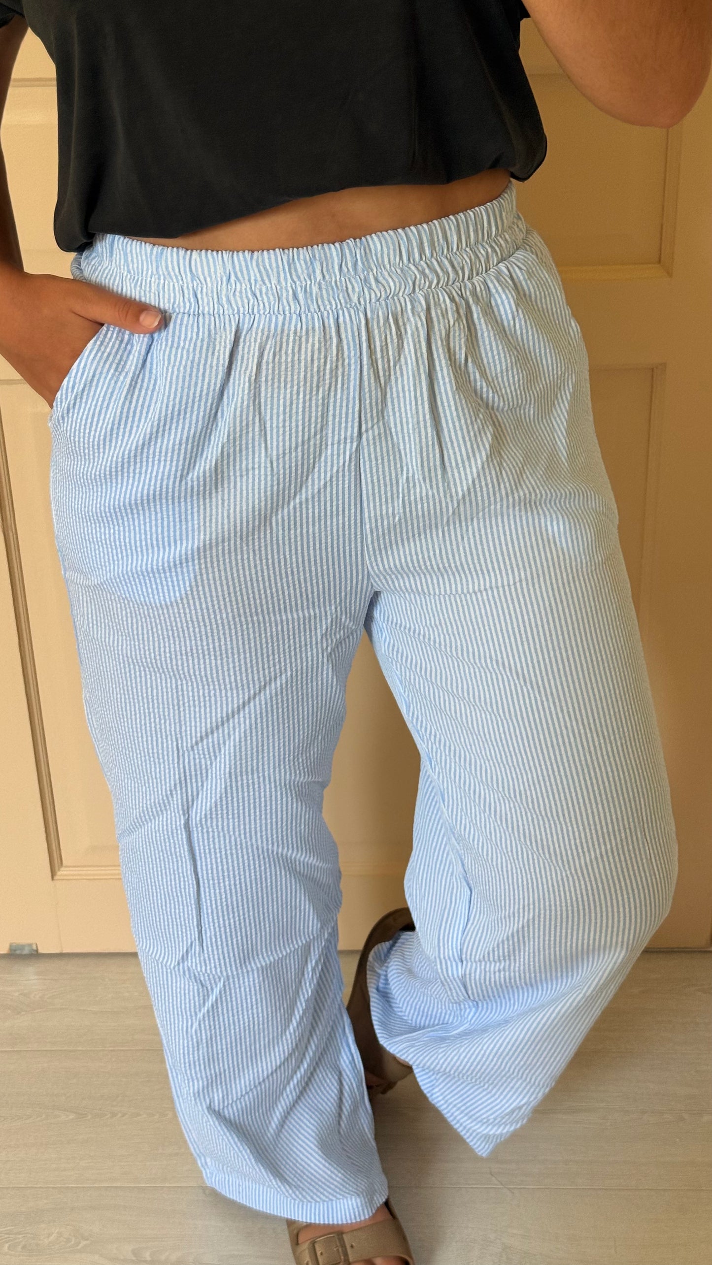 Pantalon rayé
