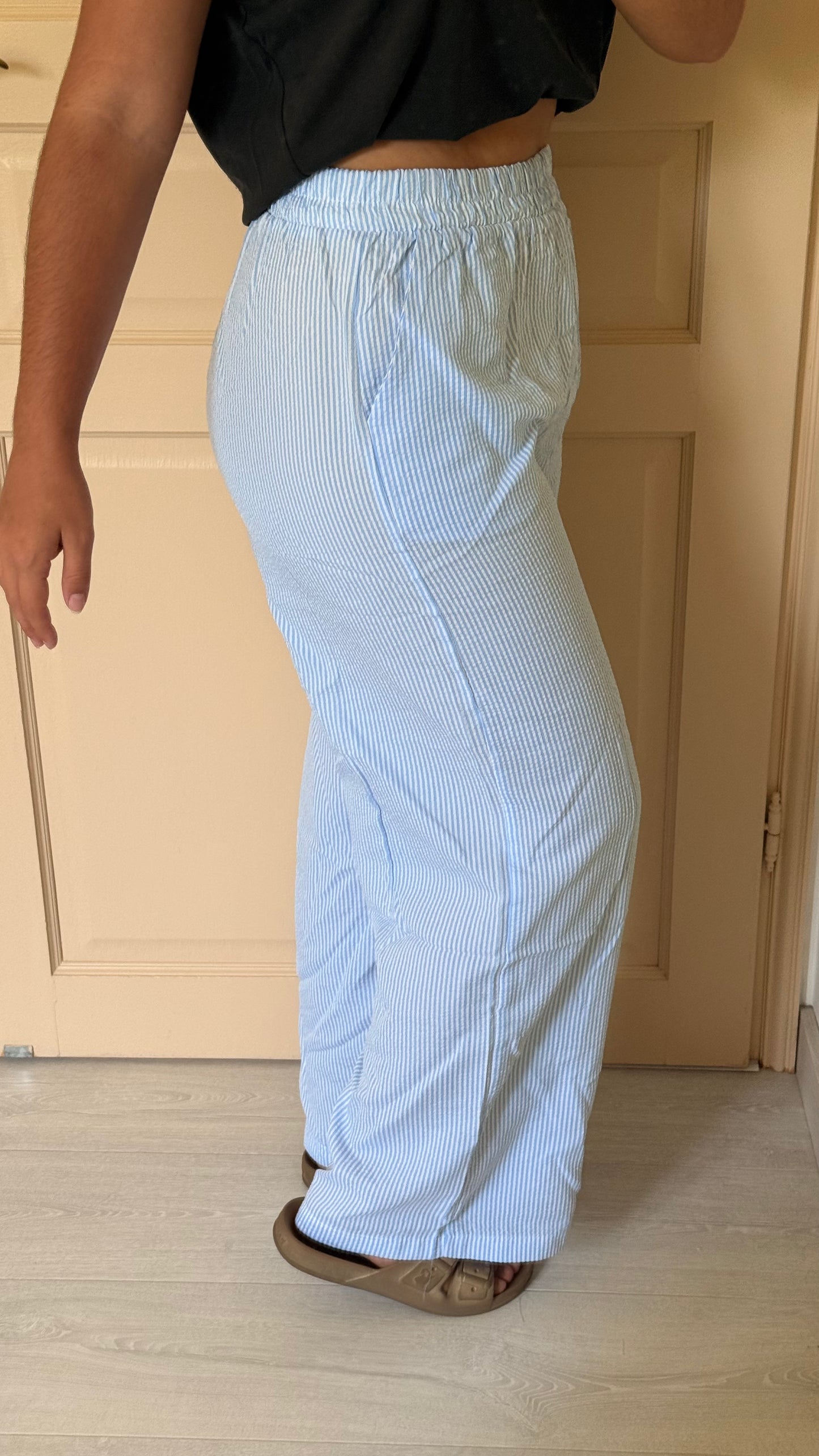 Pantalon rayé