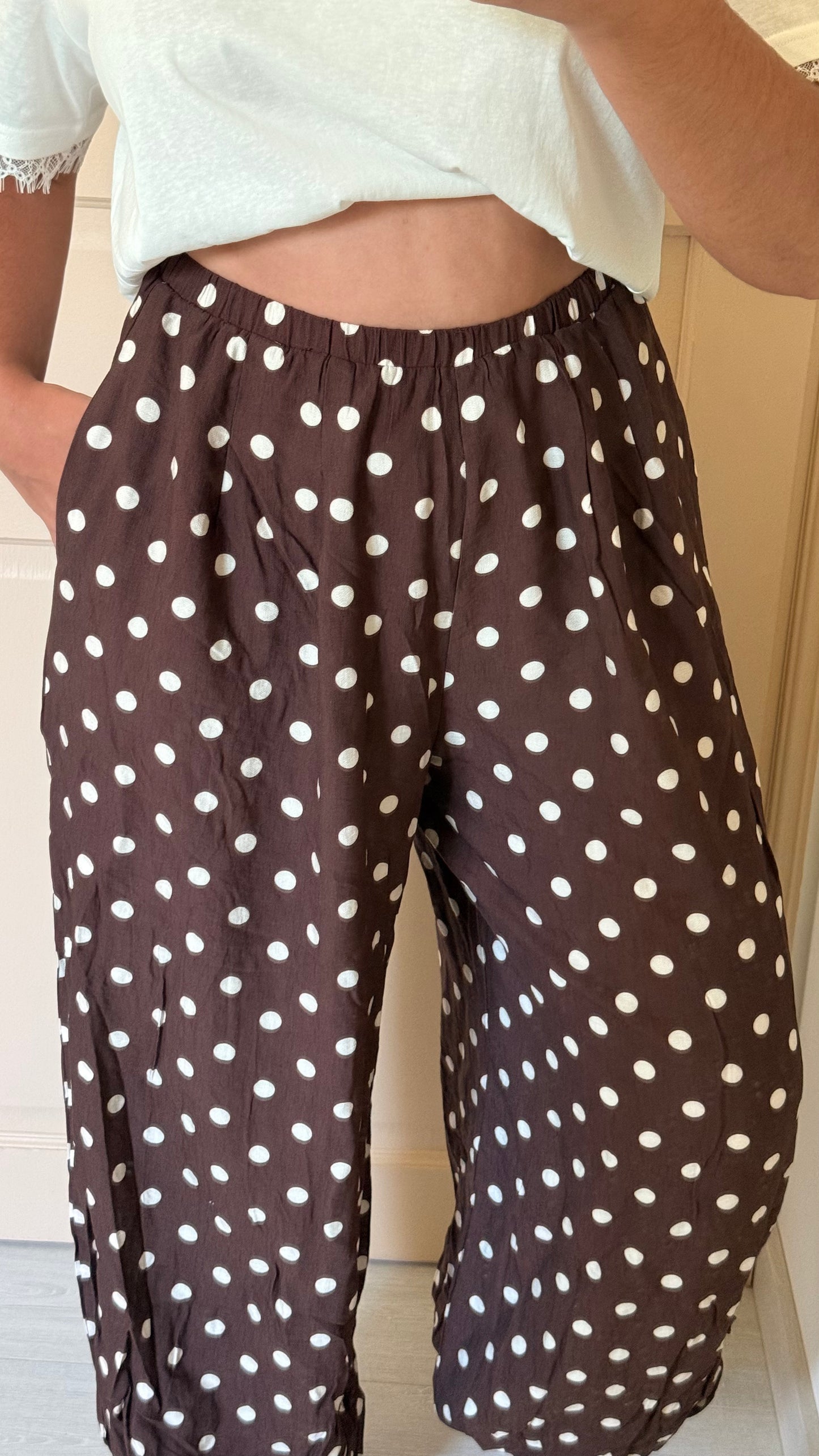 Pantalon pois