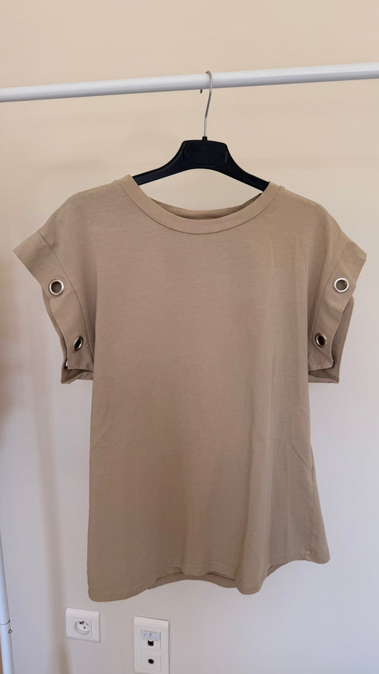 Teeshirt Cassie beige