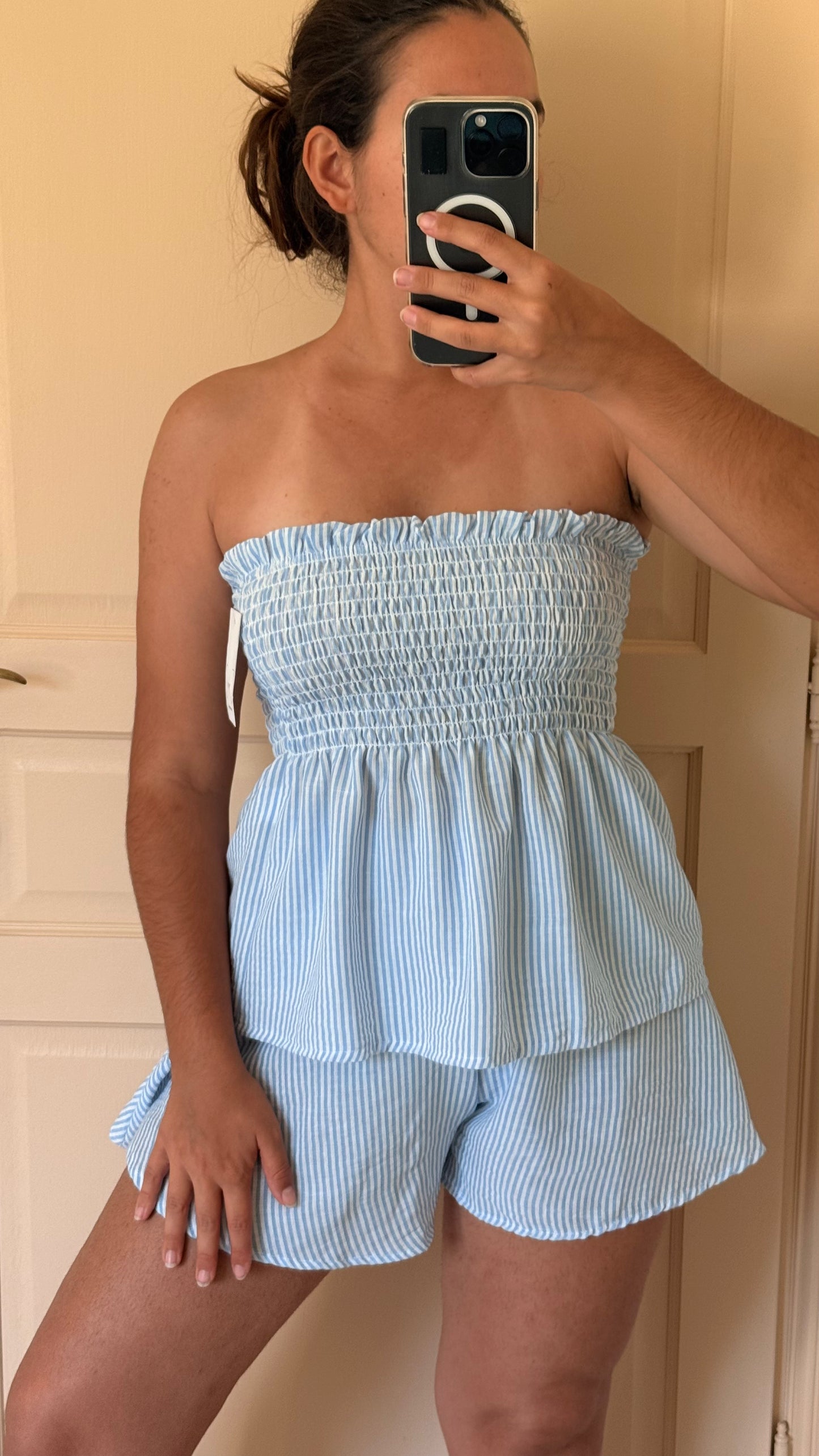 Ensemble rayé