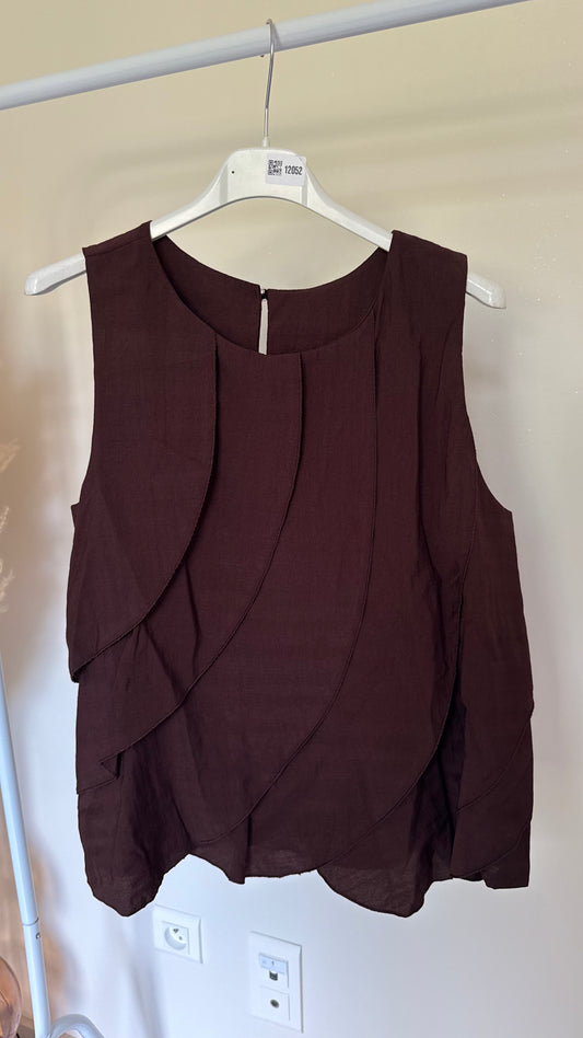 Top Cascade marron